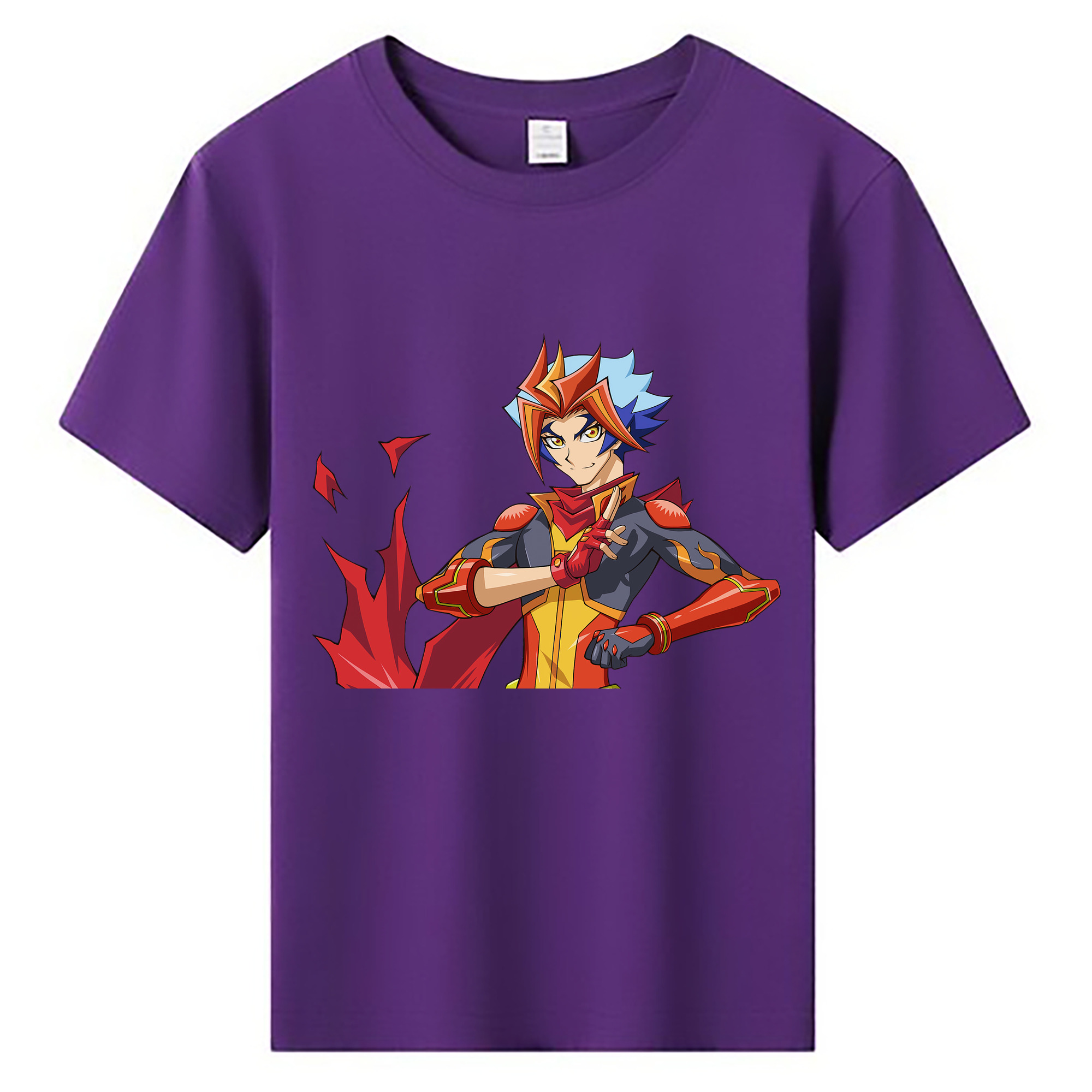 （画像用） 遊☆戯☆王 Yu-Gi-Oh! 綿100％キッズTシャツ（フロントプリント）
