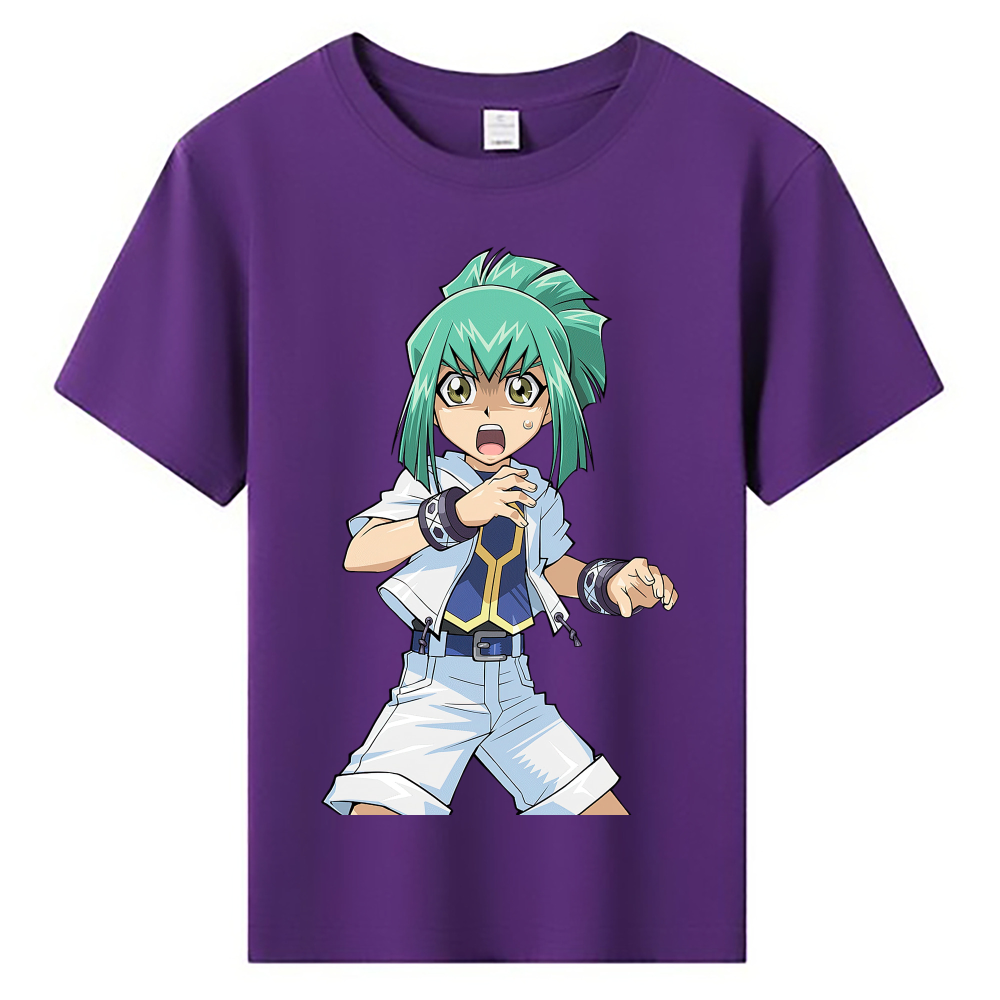 （画像用） 遊☆戯☆王 Yu-Gi-Oh! 綿100％キッズTシャツ（フロントプリント）