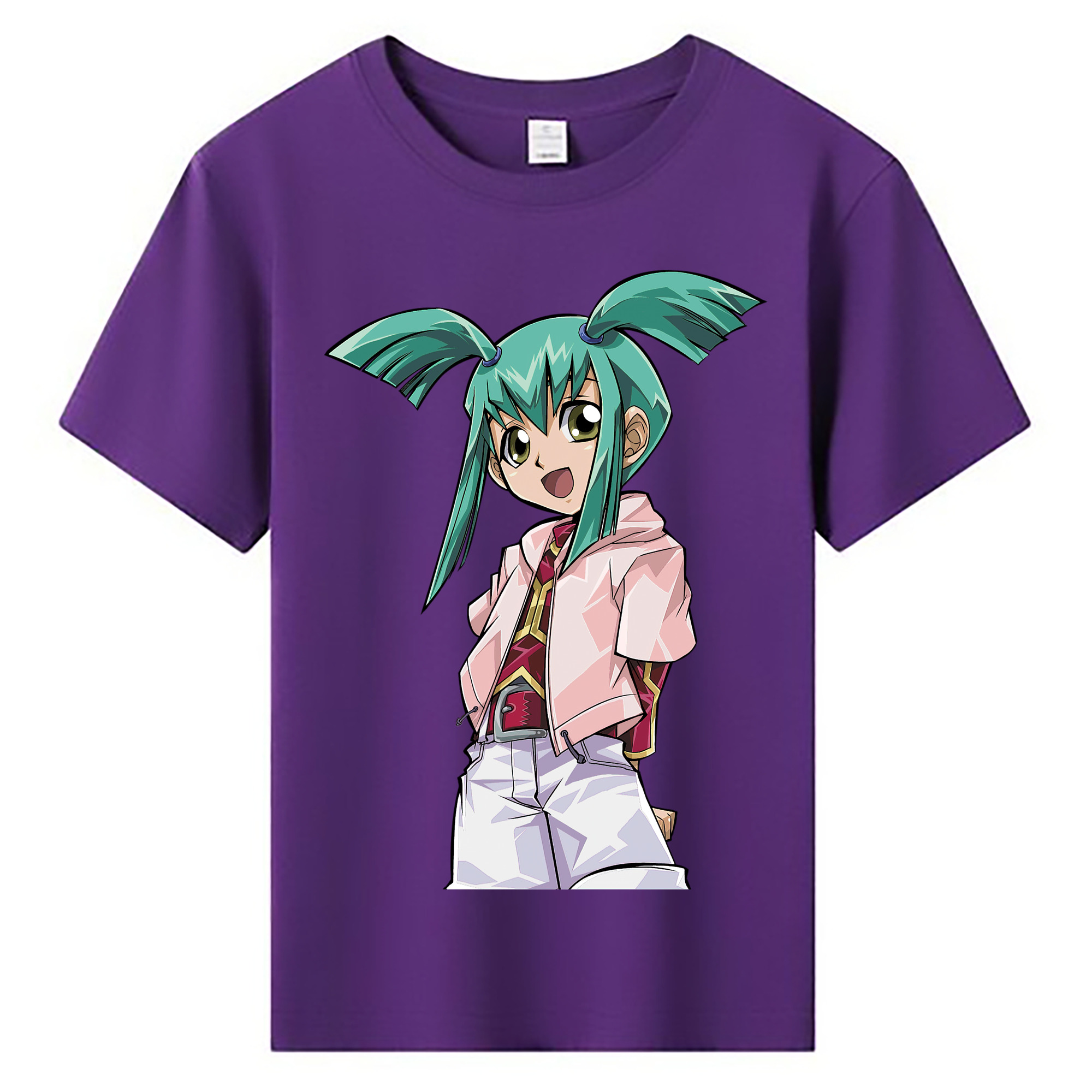 （画像用） 遊☆戯☆王 Yu-Gi-Oh! 綿100％キッズTシャツ（フロントプリント）