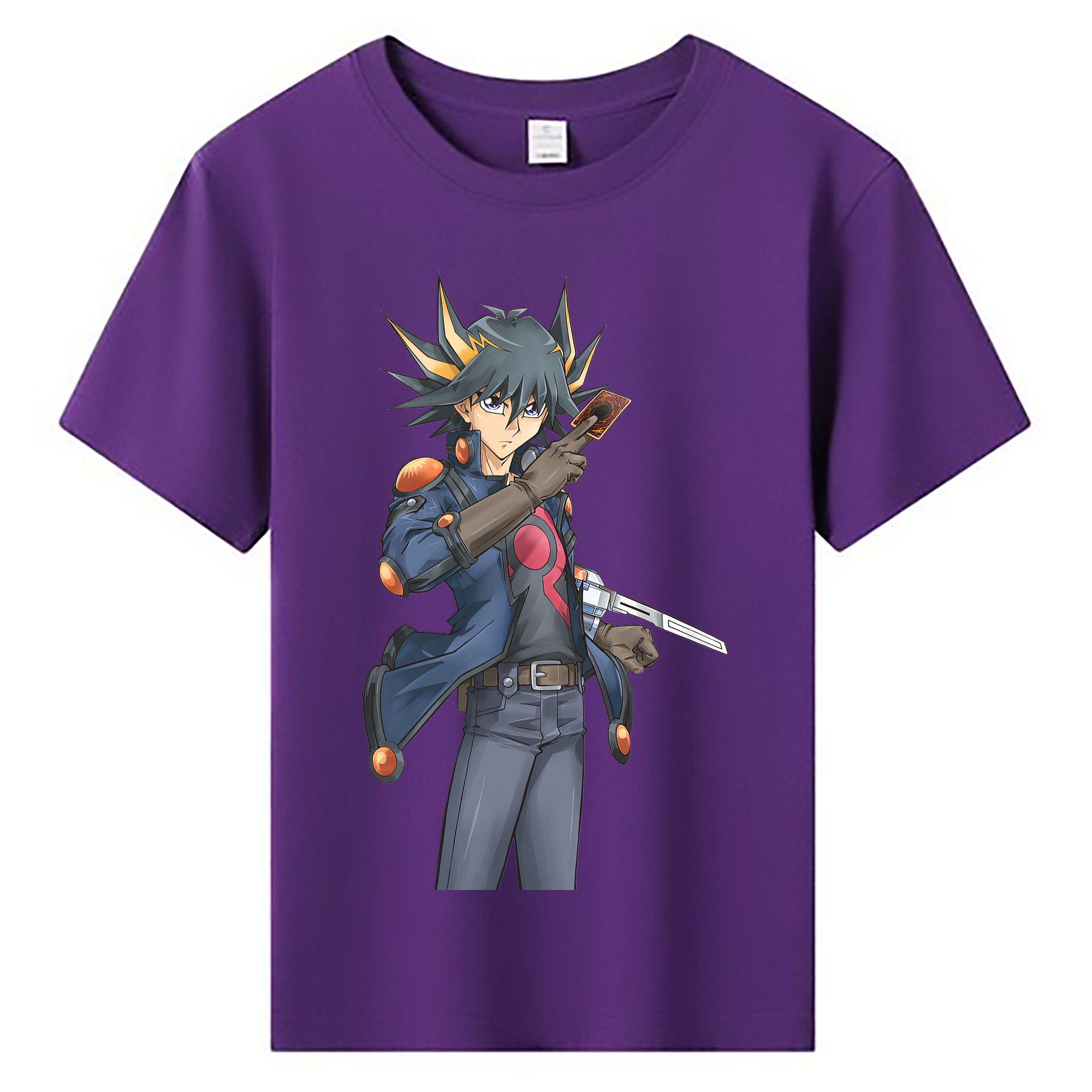 （画像用） 遊☆戯☆王 Yu-Gi-Oh! 綿100％キッズTシャツ（フロントプリント）