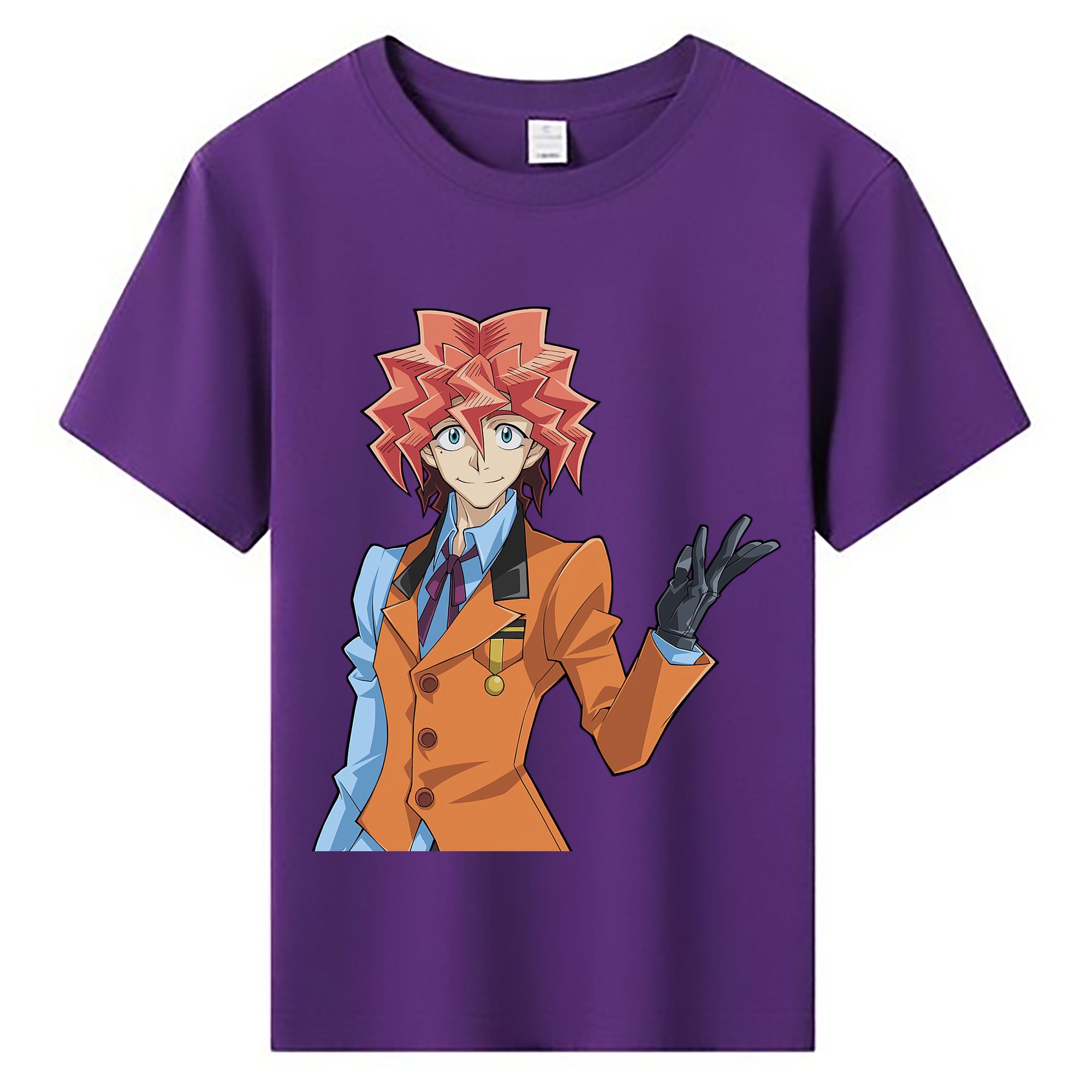 （画像用） 遊☆戯☆王 Yu-Gi-Oh! 綿100％キッズTシャツ（フロントプリント）