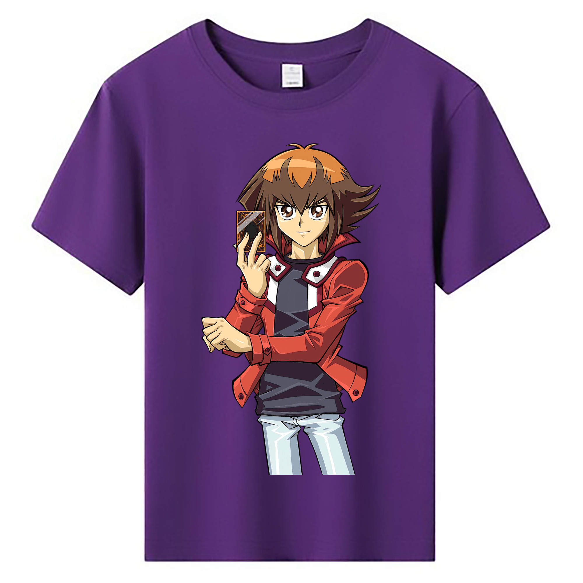 （画像用） 遊☆戯☆王 Yu-Gi-Oh! 綿100％キッズTシャツ（フロントプリント）