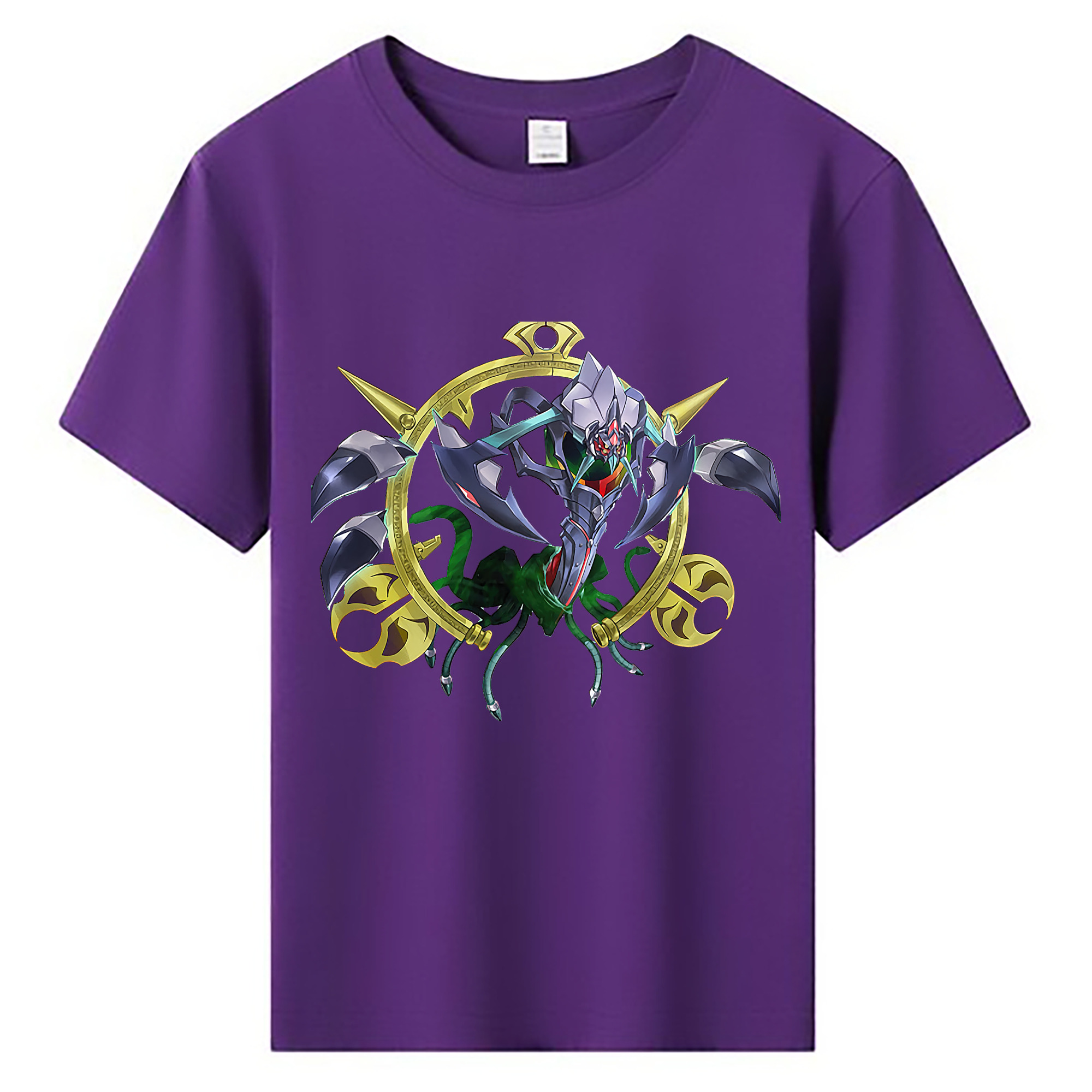 （画像用） 遊☆戯☆王 Yu-Gi-Oh! 綿100％キッズTシャツ（フロントプリント）