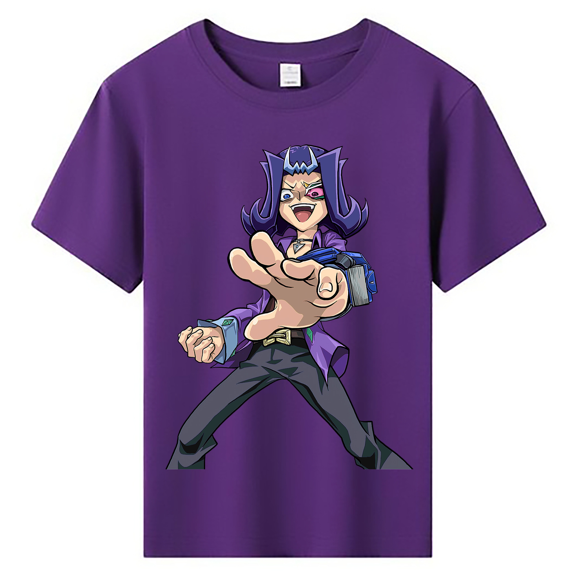 （画像用） 遊☆戯☆王 Yu-Gi-Oh! 綿100％キッズTシャツ（フロントプリント）