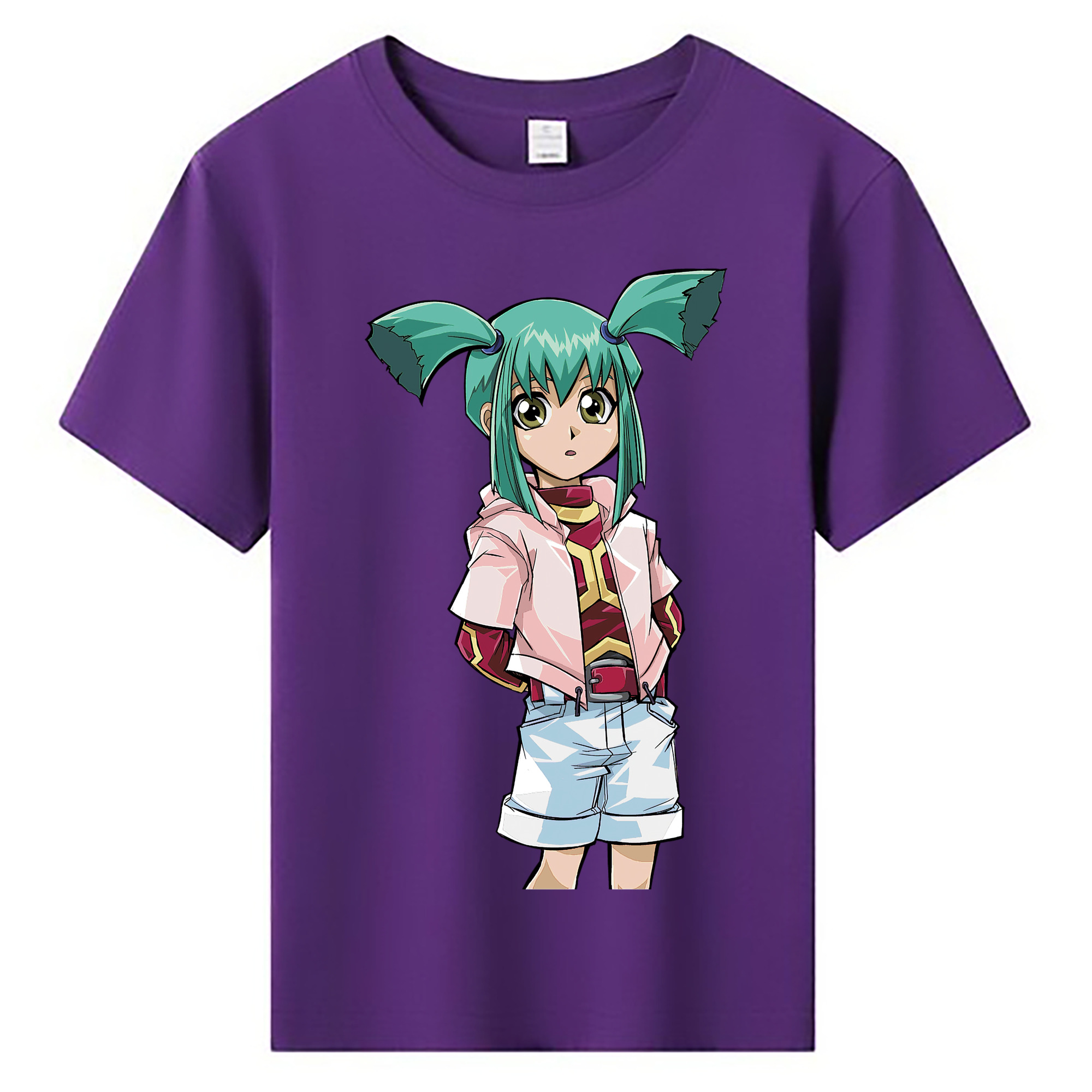 （画像用） 遊☆戯☆王 Yu-Gi-Oh! 綿100％キッズTシャツ（フロントプリント）