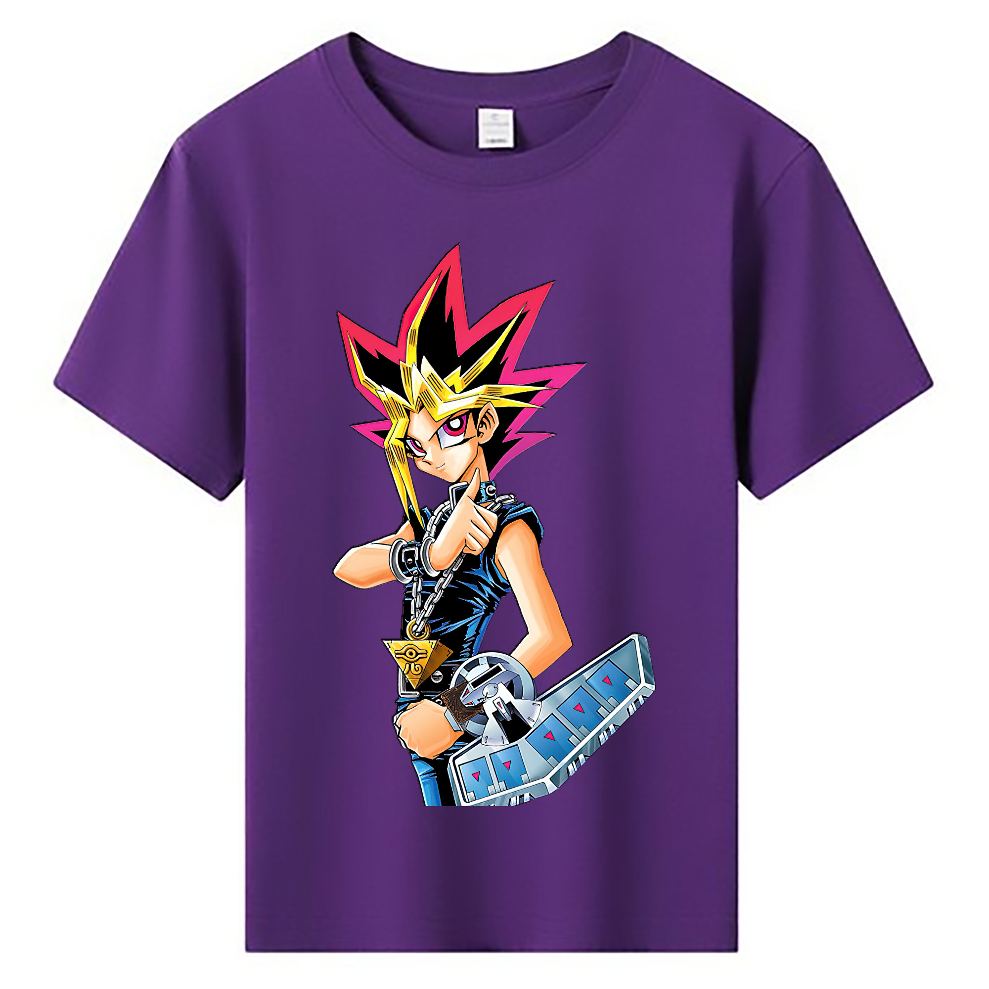（画像用） 遊☆戯☆王 Yu-Gi-Oh! 綿100％キッズTシャツ（フロントプリント）