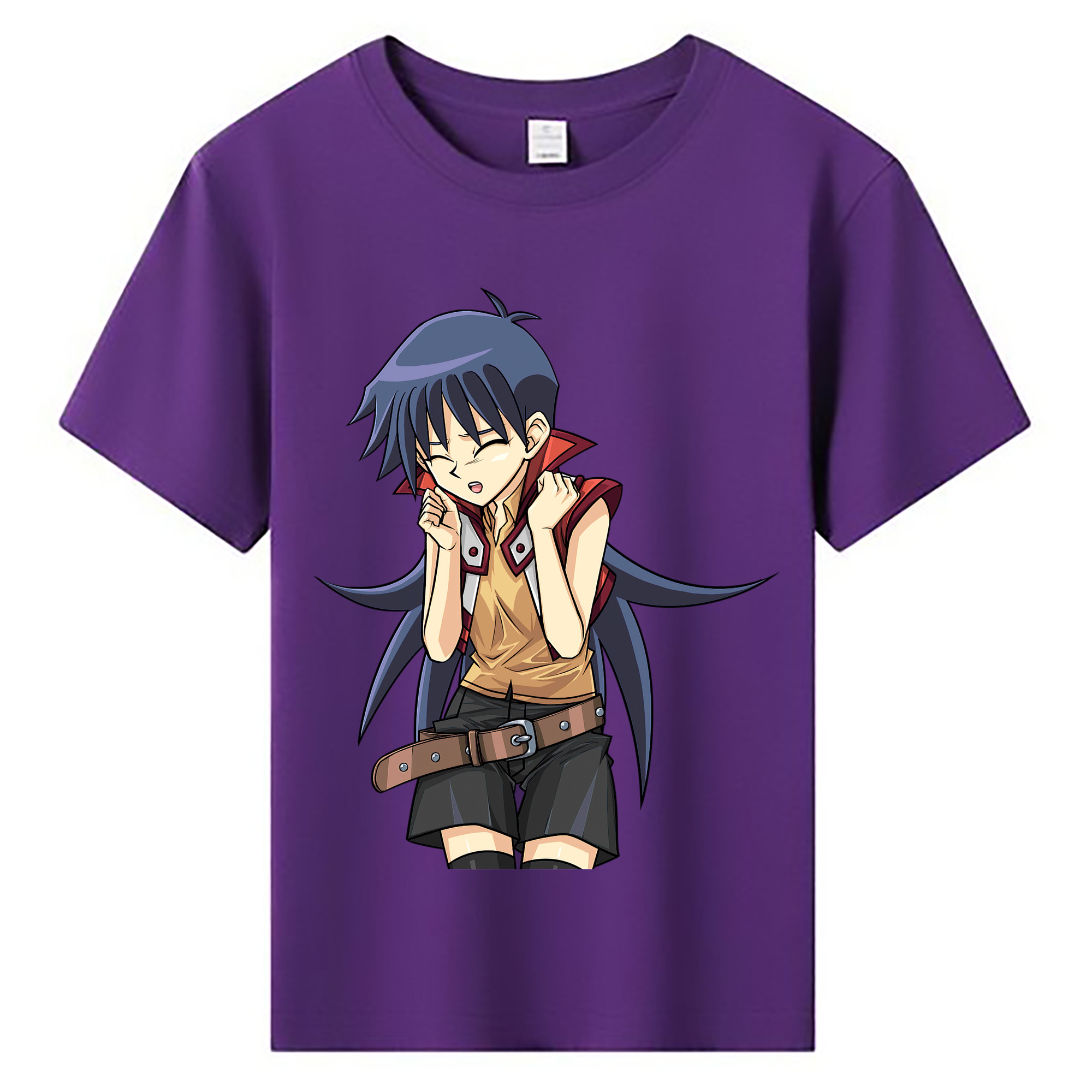 （画像用） 遊☆戯☆王 Yu-Gi-Oh! 綿100％キッズTシャツ（フロントプリント）