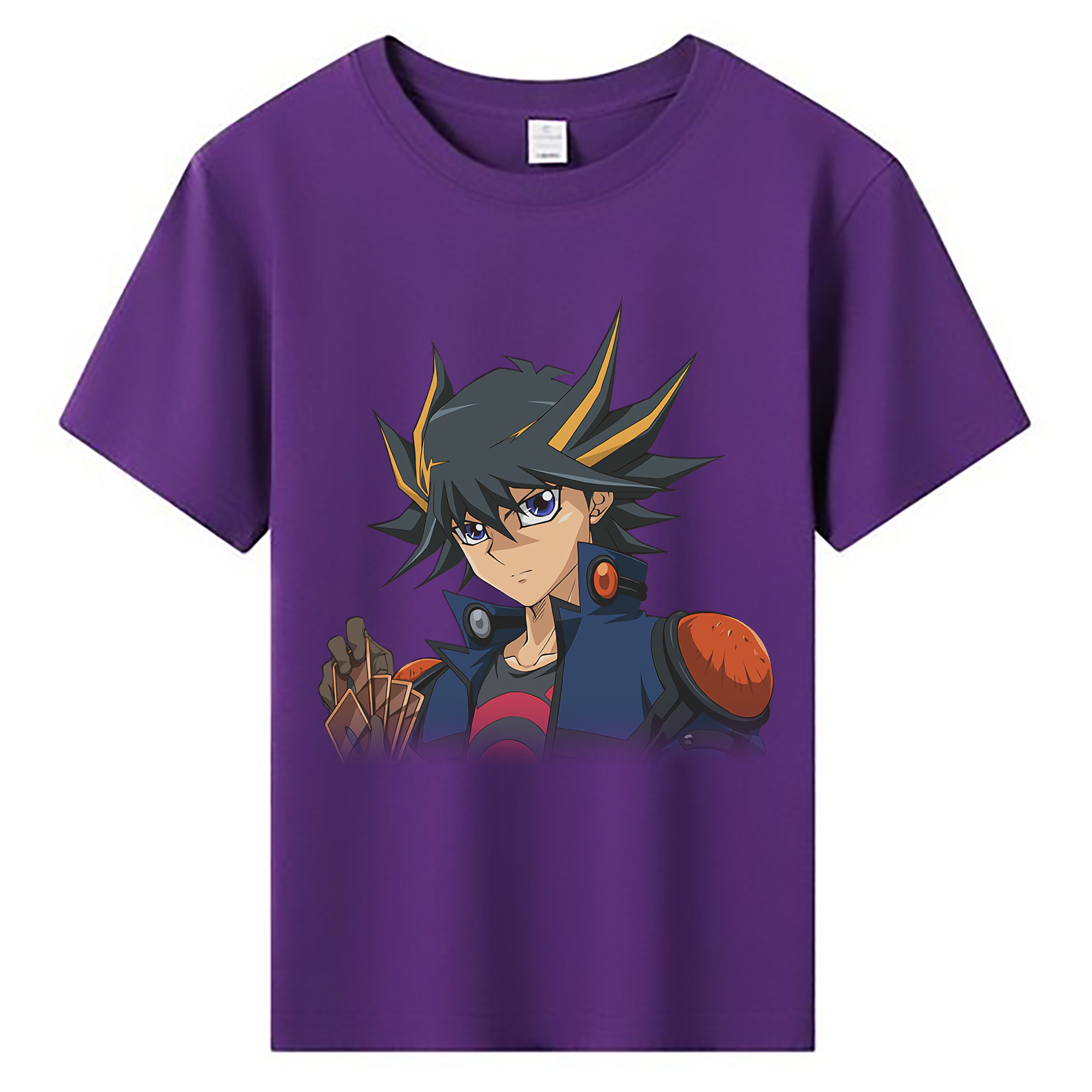 （画像用） 遊☆戯☆王 Yu-Gi-Oh! 綿100％キッズTシャツ（フロントプリント）