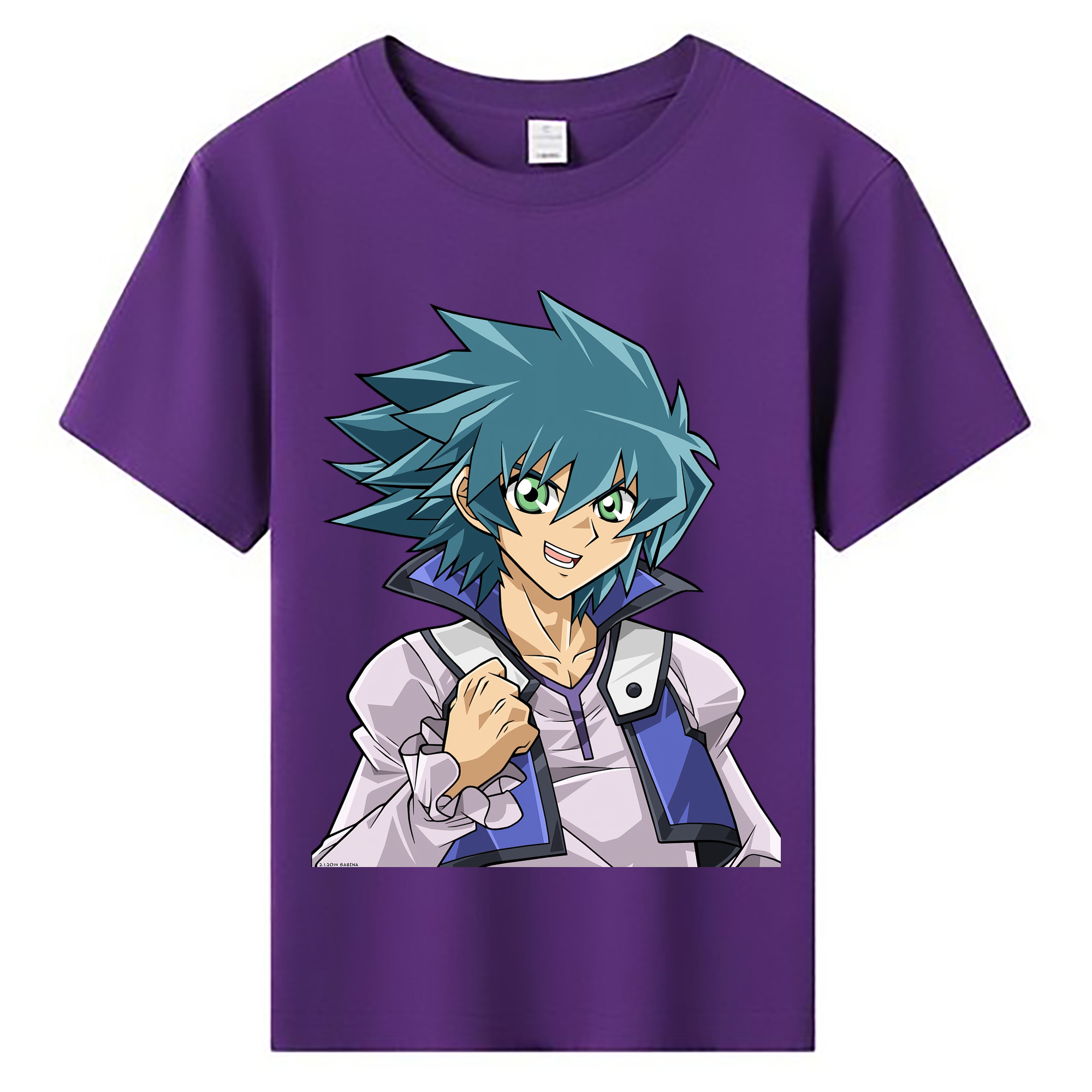 （画像用） 遊☆戯☆王 Yu-Gi-Oh! 綿100％キッズTシャツ（フロントプリント）