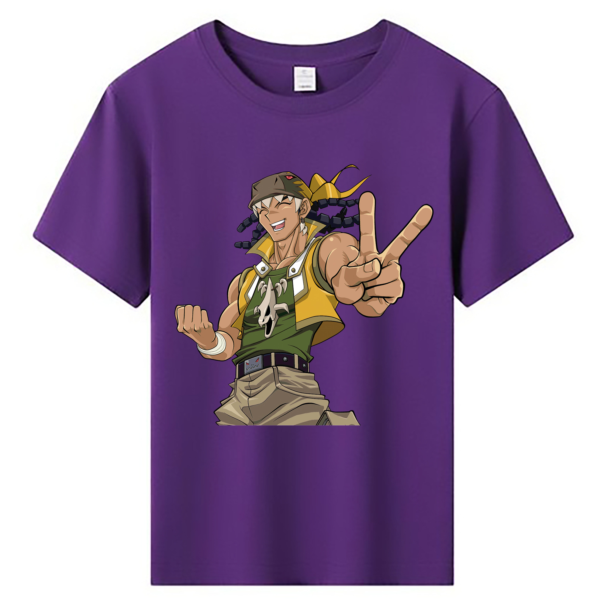 （画像用） 遊☆戯☆王 Yu-Gi-Oh! 綿100％キッズTシャツ（フロントプリント）