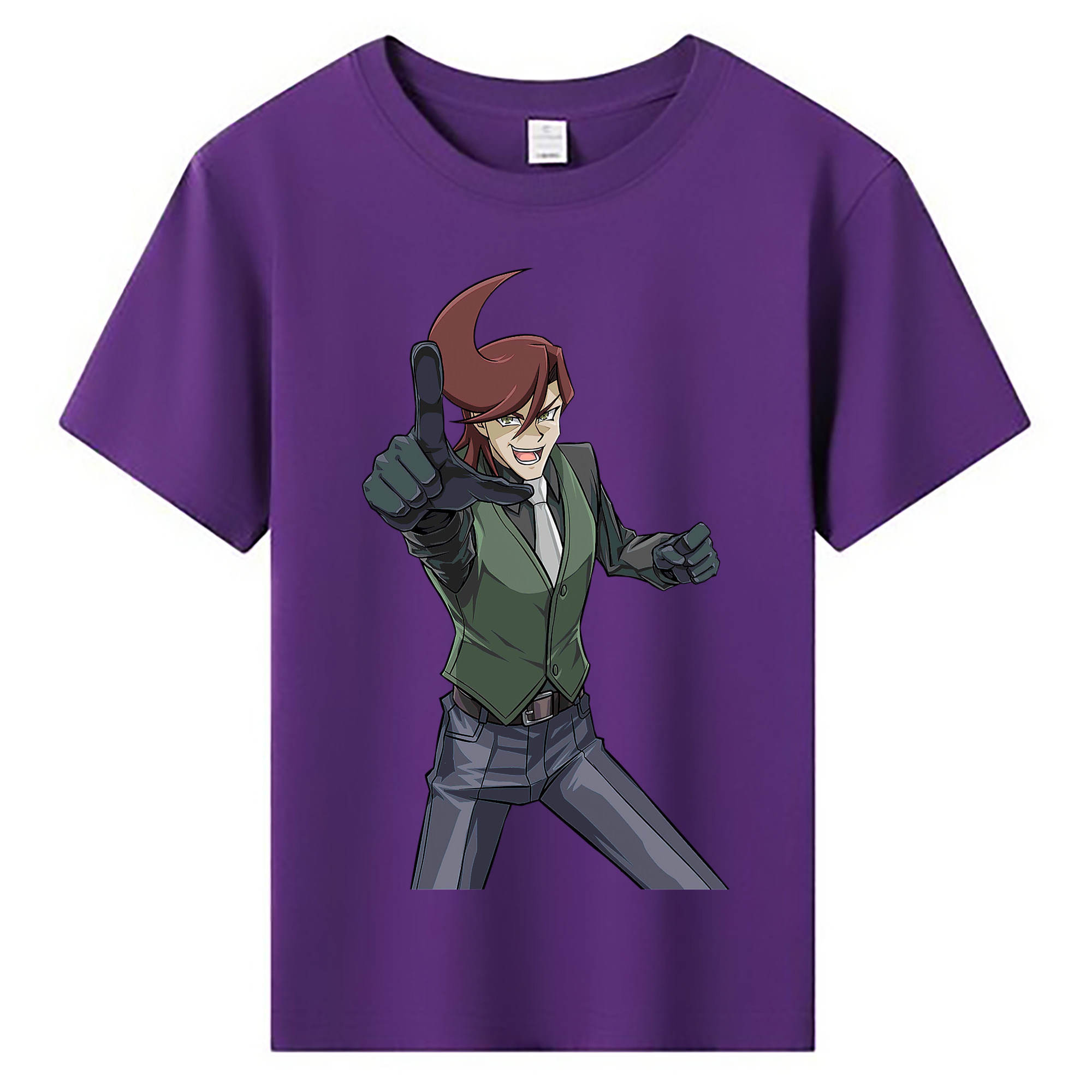 （画像用） 遊☆戯☆王 Yu-Gi-Oh! 綿100％キッズTシャツ（フロントプリント）