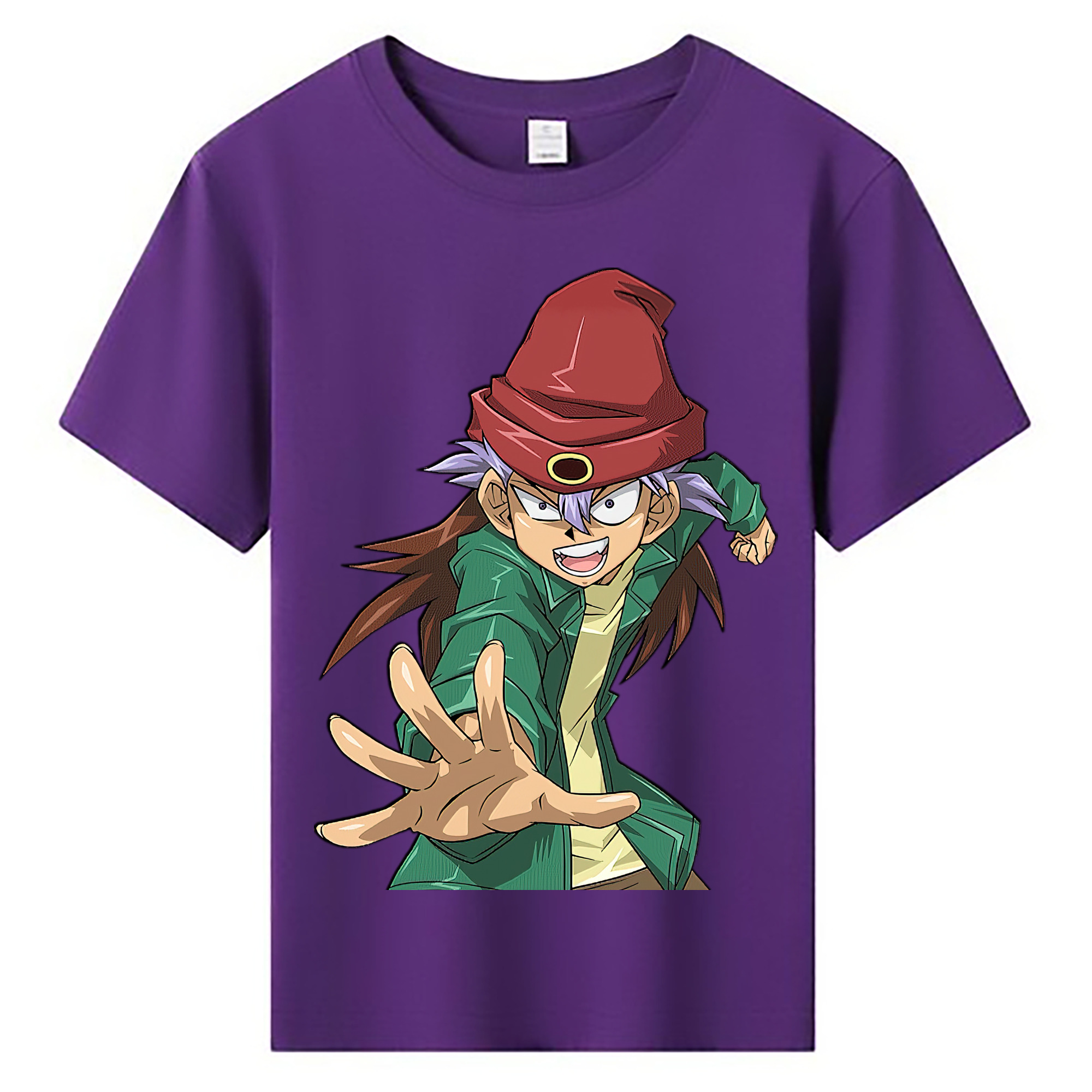 （画像用） 遊☆戯☆王 Yu-Gi-Oh! 綿100％キッズTシャツ（フロントプリント）