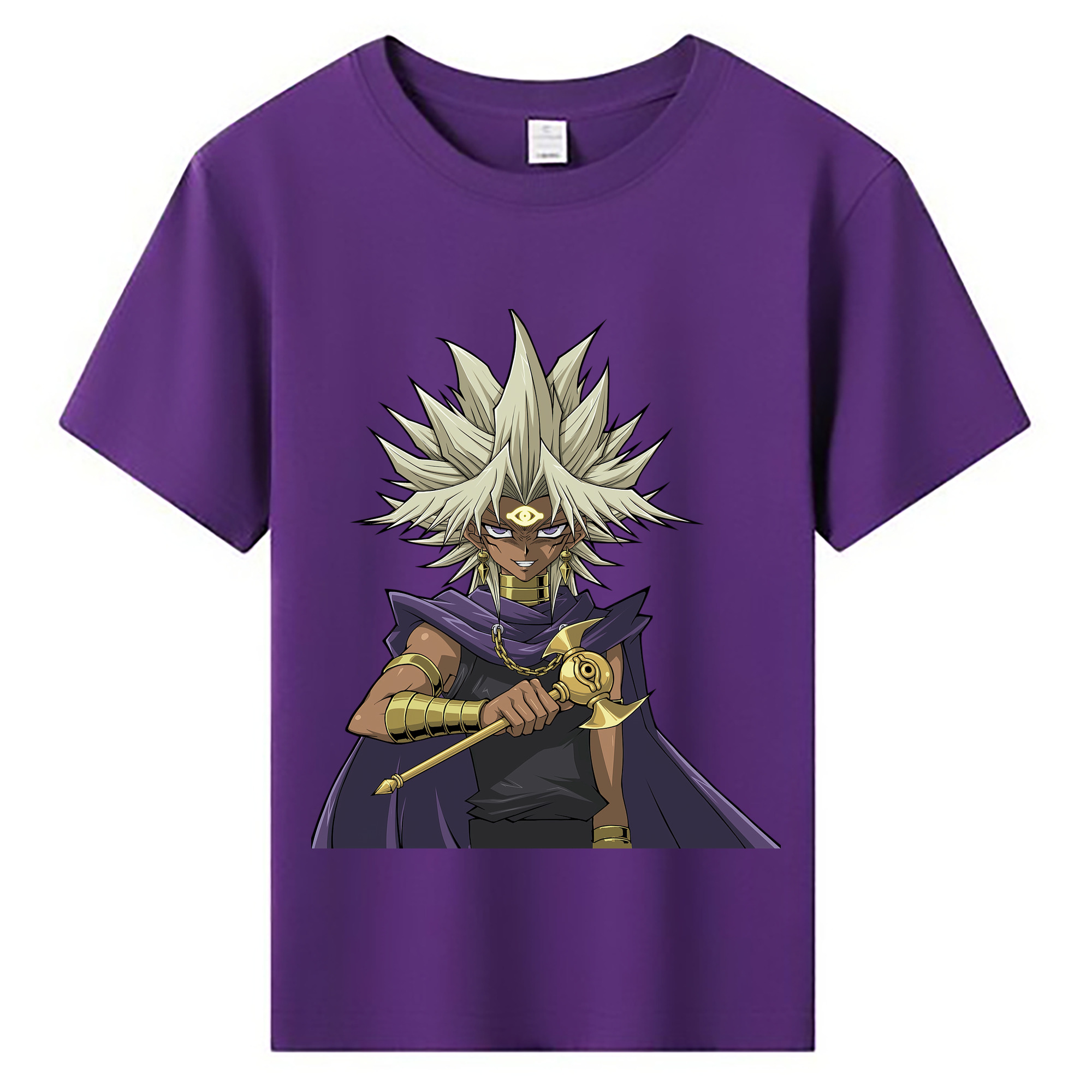 （画像用） 遊☆戯☆王 Yu-Gi-Oh! 綿100％キッズTシャツ（フロントプリント）