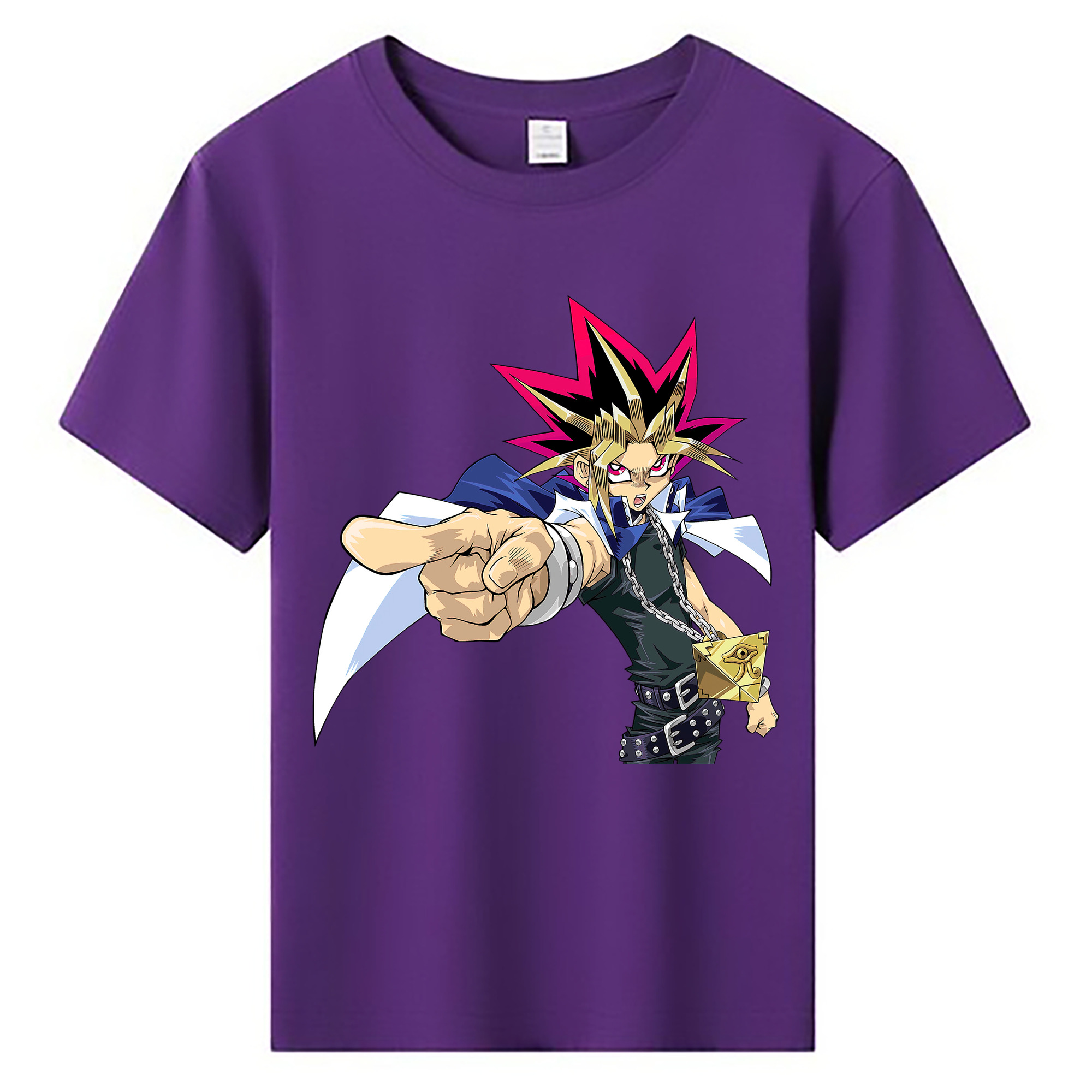 （画像用） 遊☆戯☆王 Yu-Gi-Oh! 綿100％キッズTシャツ（フロントプリント）