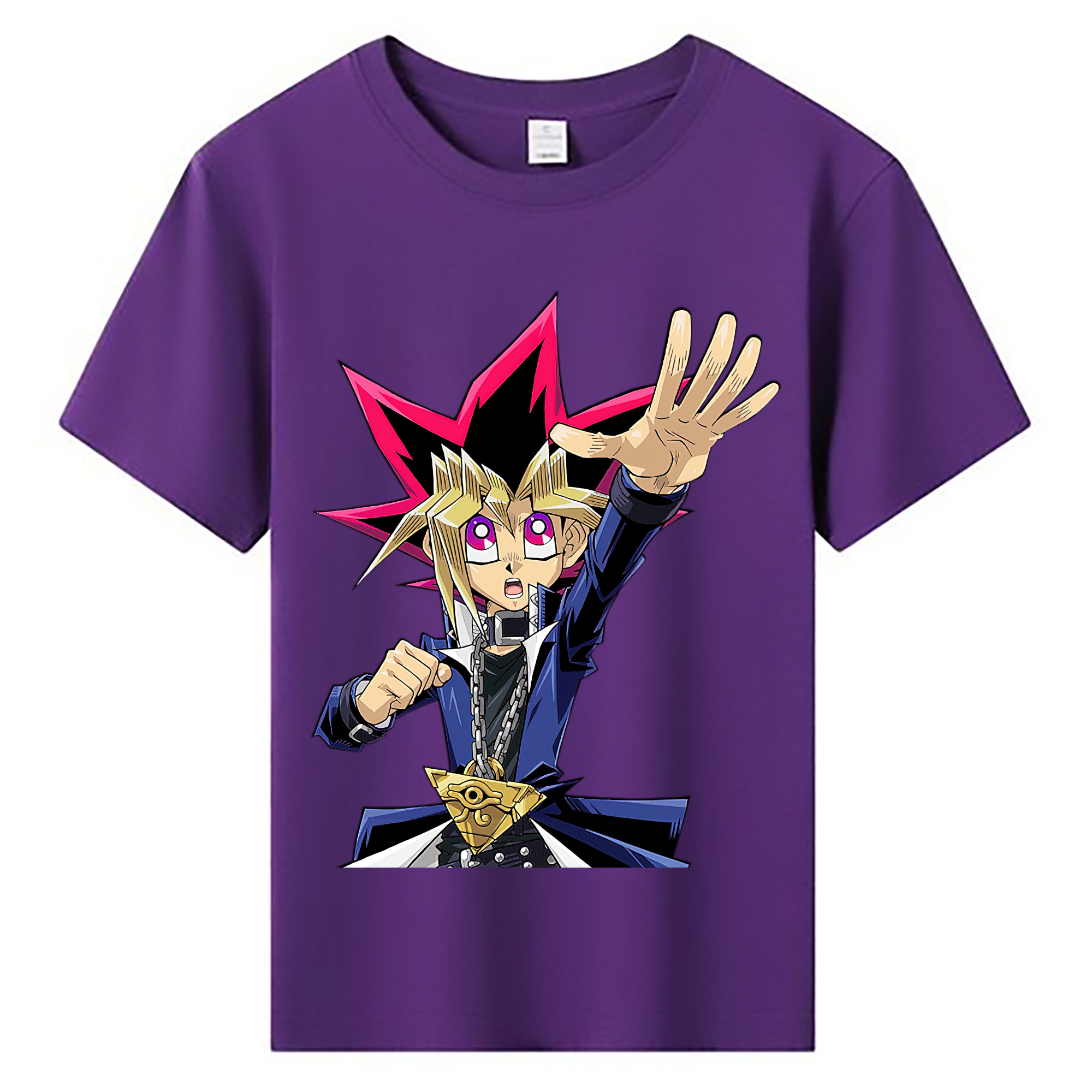 （画像用） 遊☆戯☆王 Yu-Gi-Oh! 綿100％キッズTシャツ（フロントプリント）