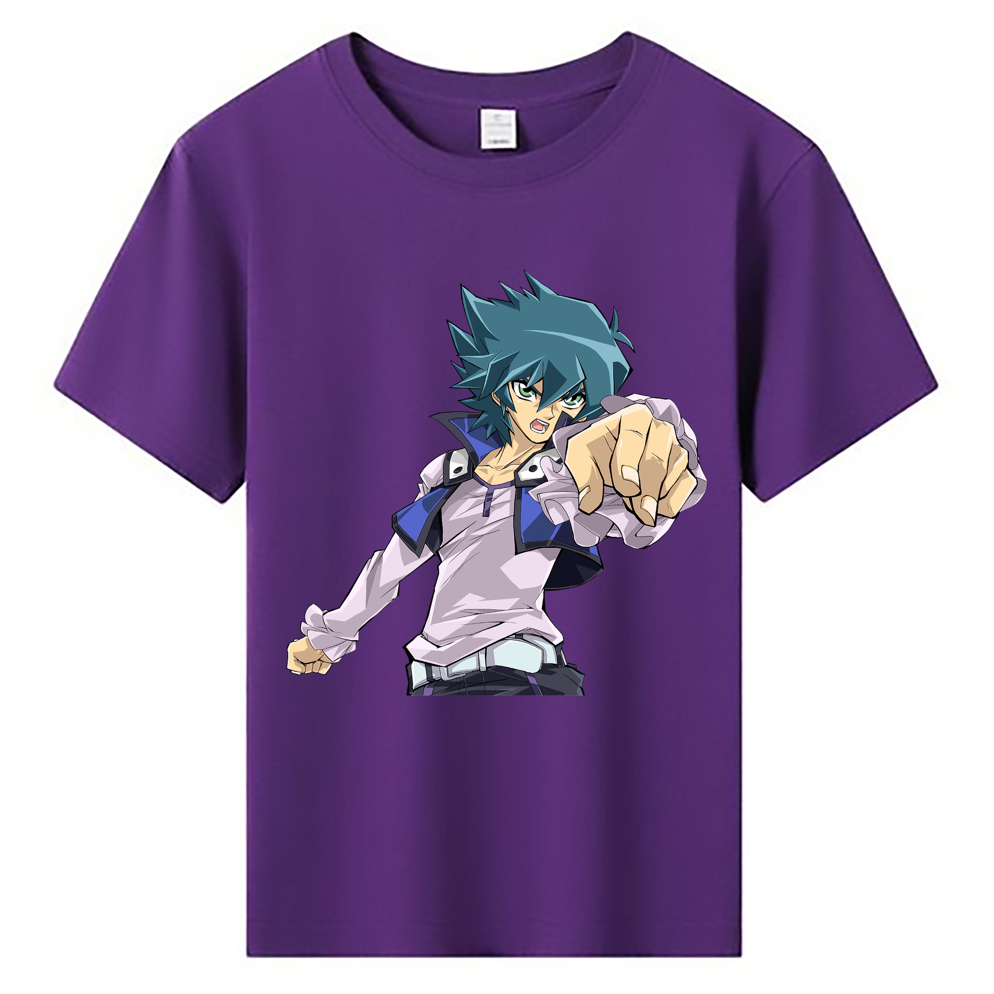 （画像用） 遊☆戯☆王 Yu-Gi-Oh! 綿100％キッズTシャツ（フロントプリント）