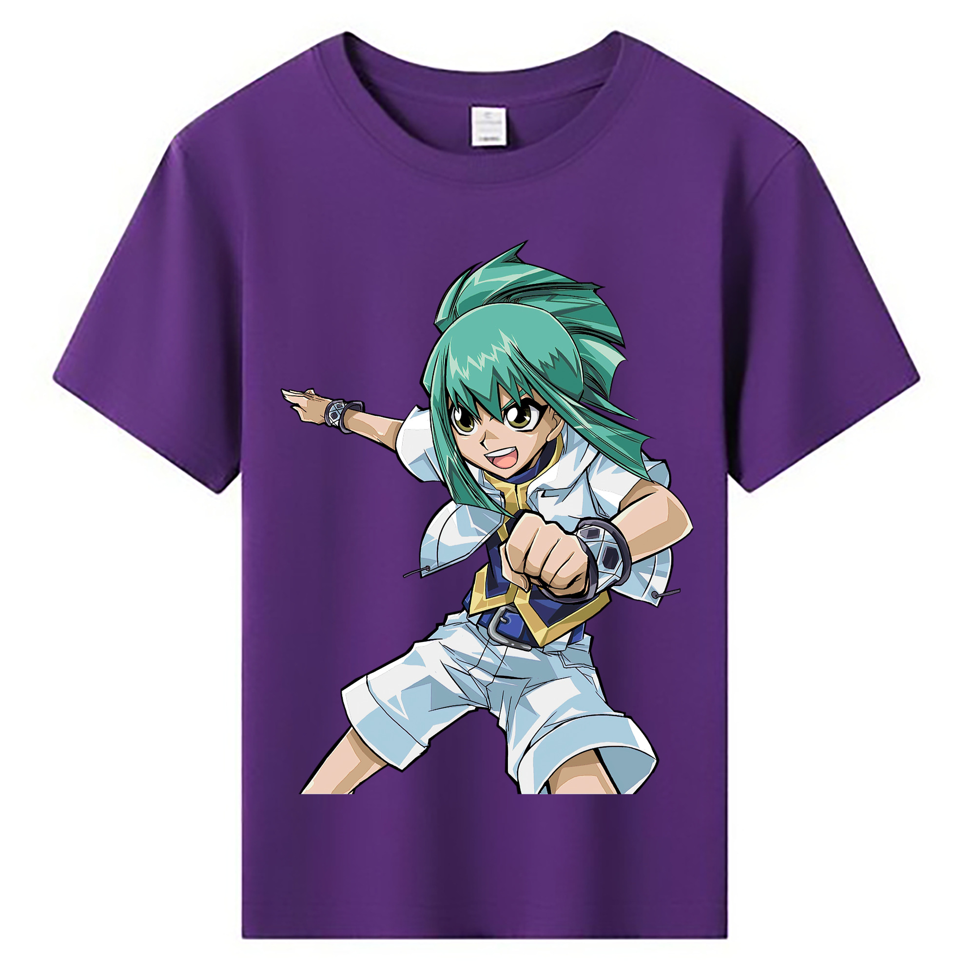 （画像用） 遊☆戯☆王 Yu-Gi-Oh! 綿100％キッズTシャツ（フロントプリント）
