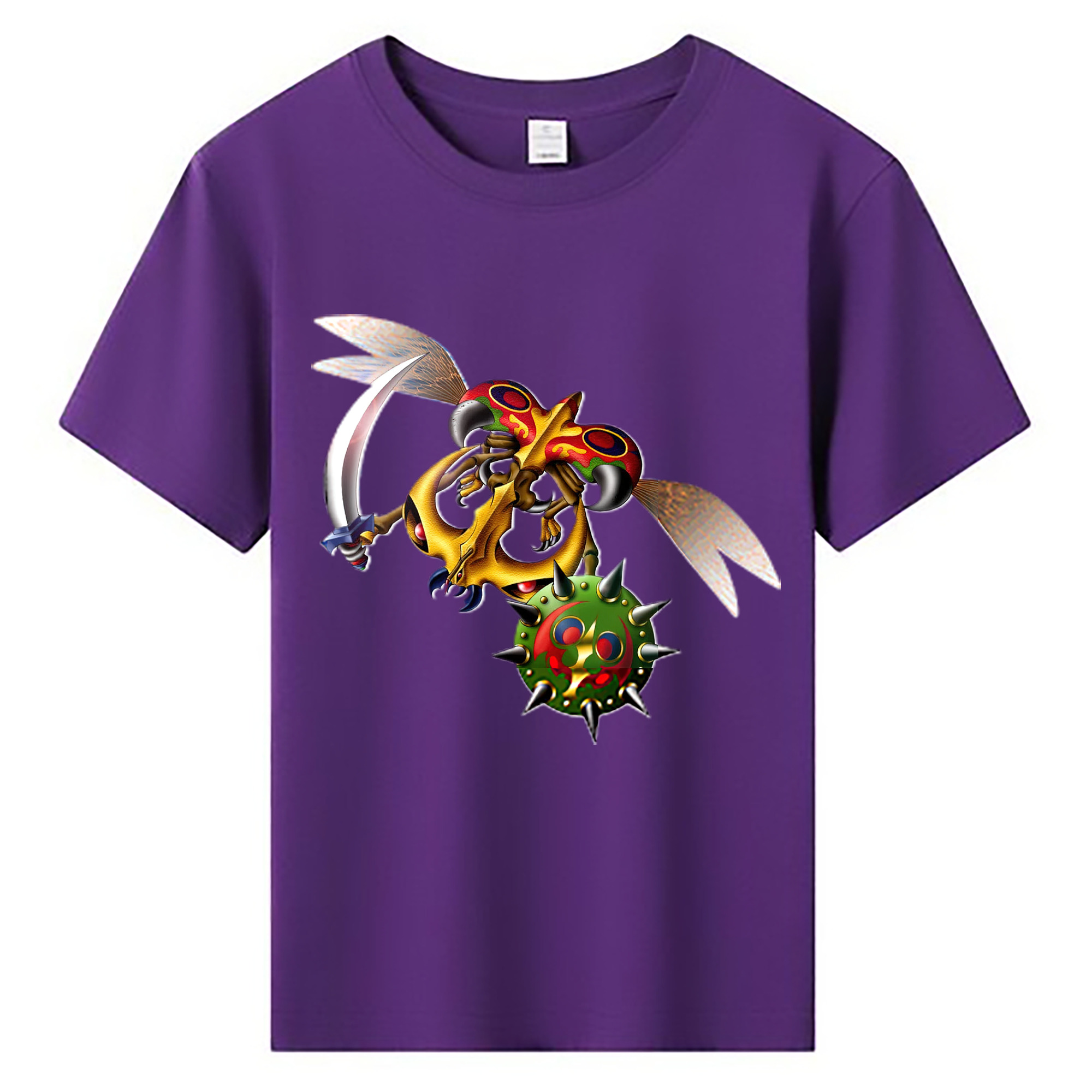 （画像用） 遊☆戯☆王 Yu-Gi-Oh! 綿100％キッズTシャツ（フロントプリント）