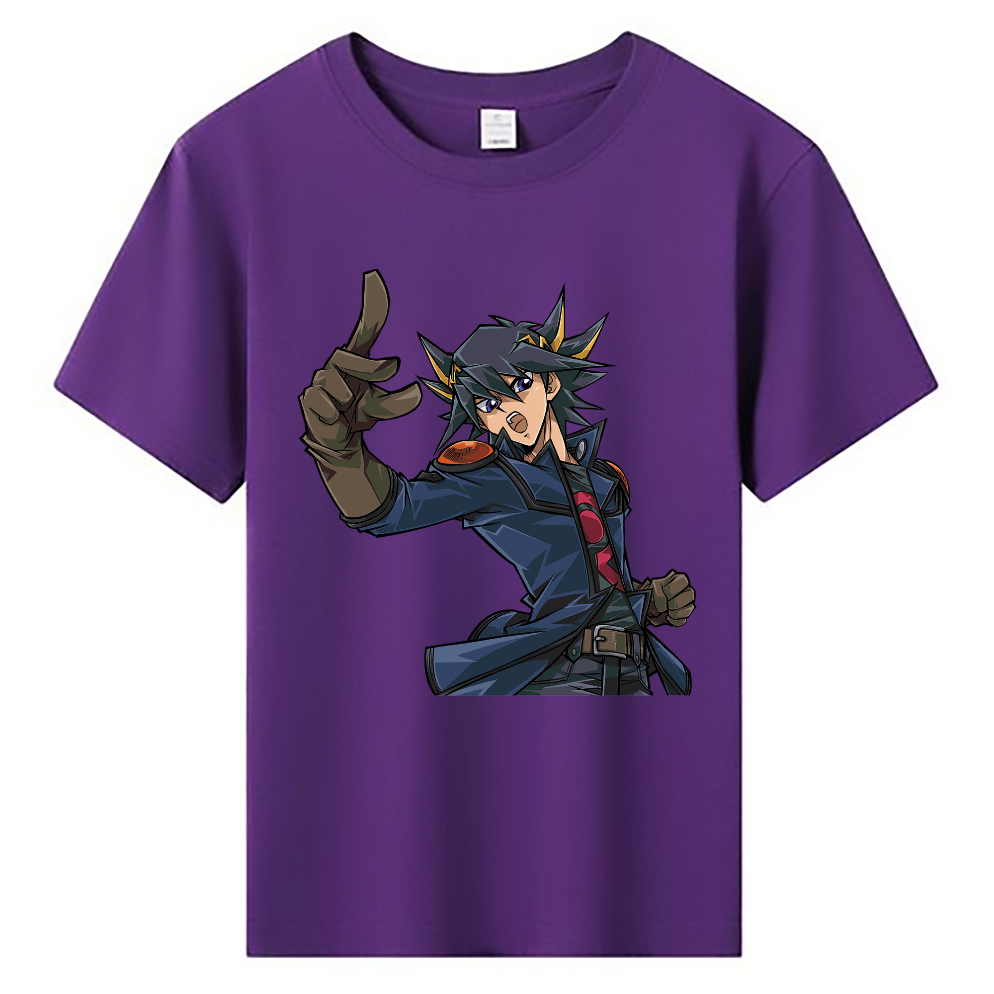 （画像用） 遊☆戯☆王 Yu-Gi-Oh! 綿100％キッズTシャツ（フロントプリント）
