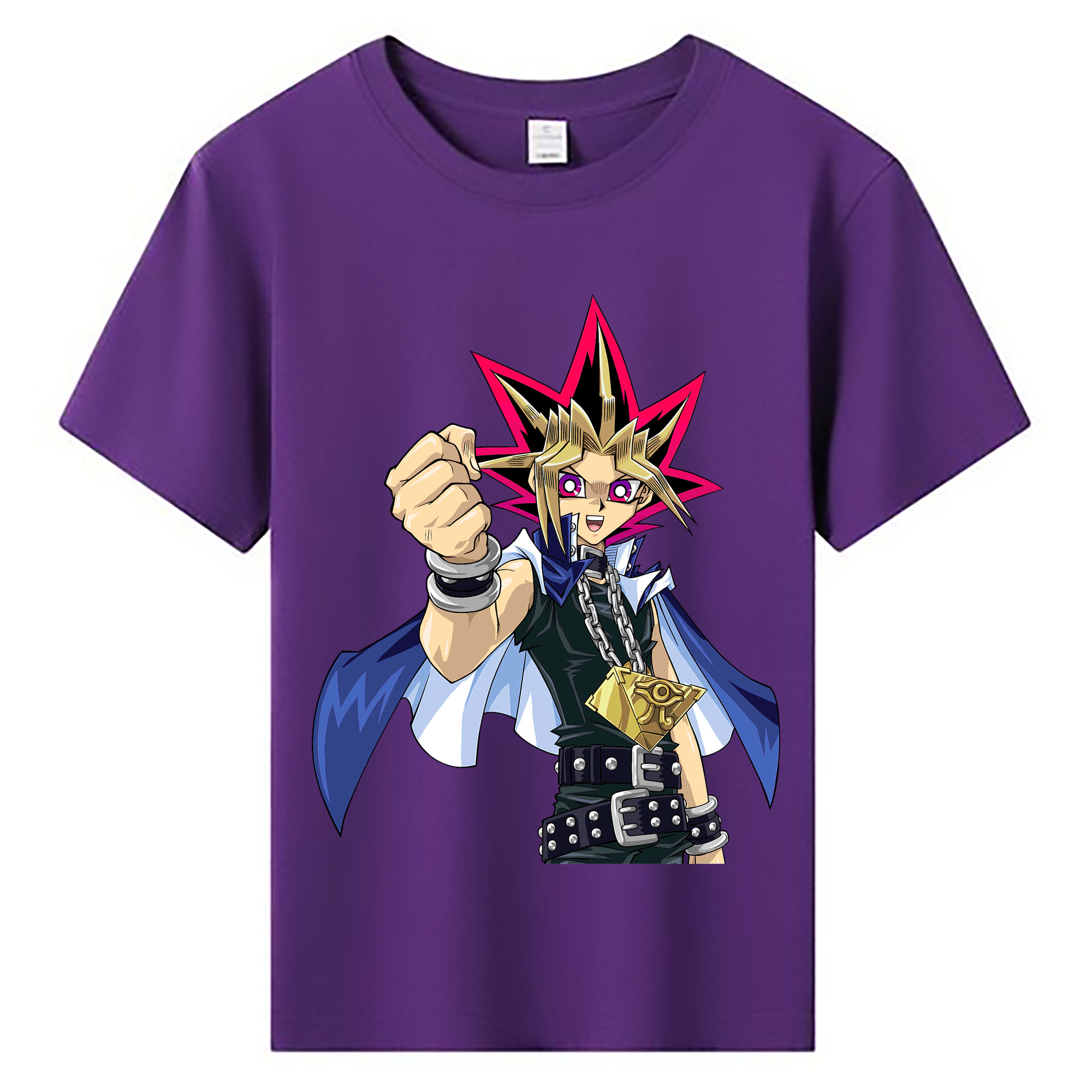 （画像用） 遊☆戯☆王 Yu-Gi-Oh! 綿100％キッズTシャツ（フロントプリント）