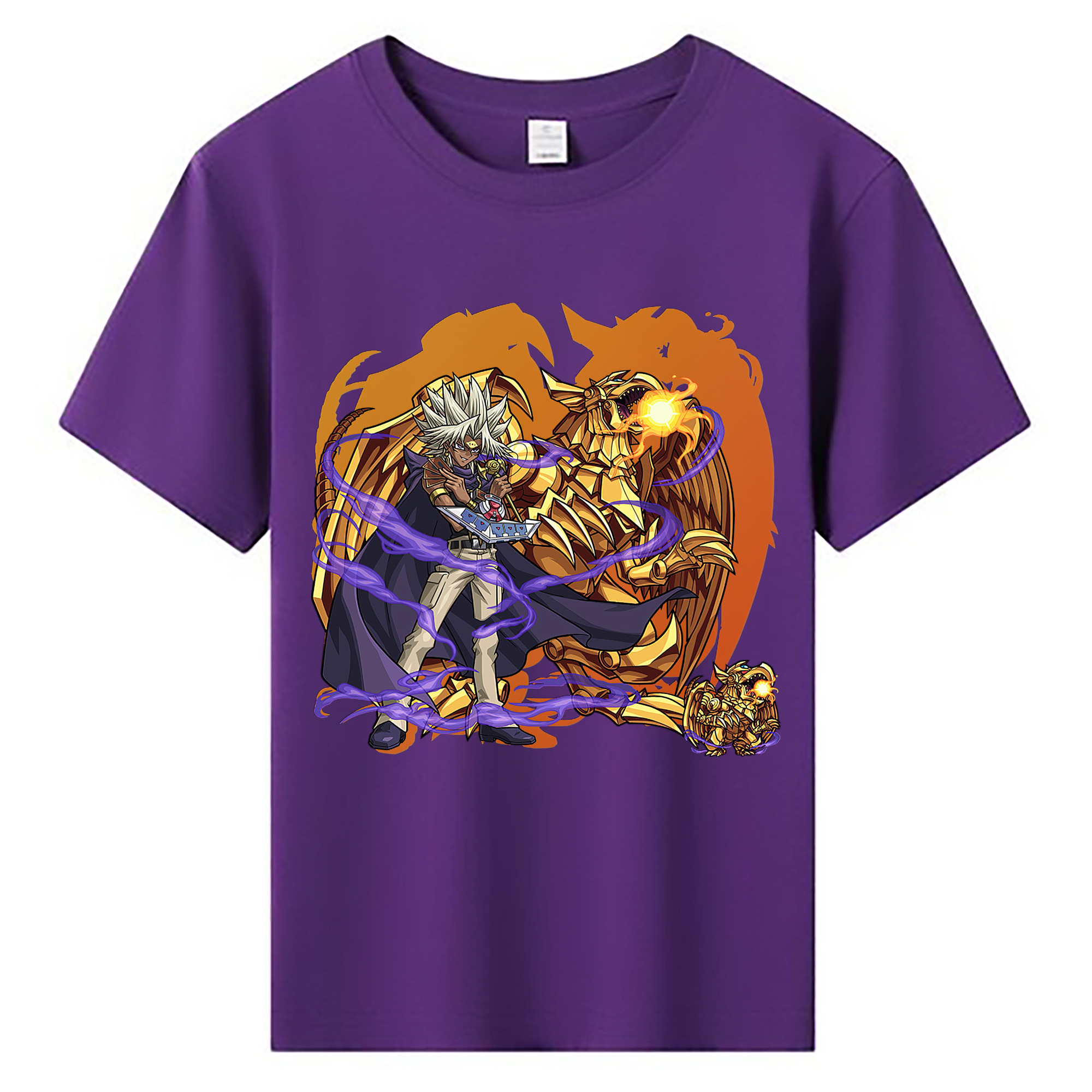 （画像用） 遊☆戯☆王 Yu-Gi-Oh! 綿100％キッズTシャツ（フロントプリント）