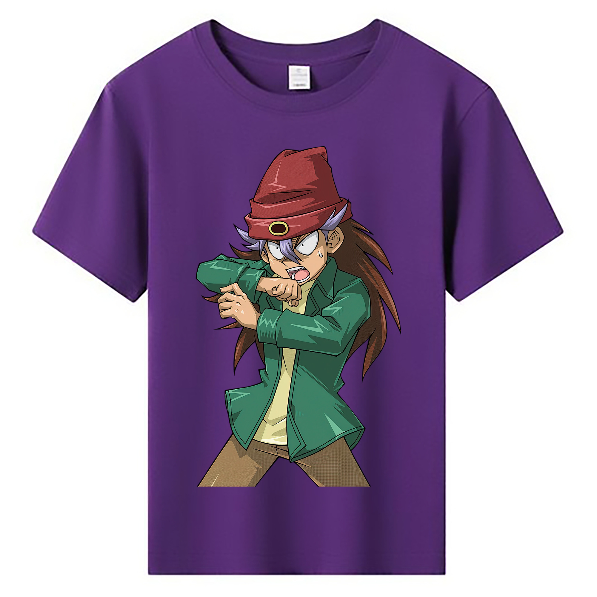（画像用） 遊☆戯☆王 Yu-Gi-Oh! 綿100％キッズTシャツ（フロントプリント）