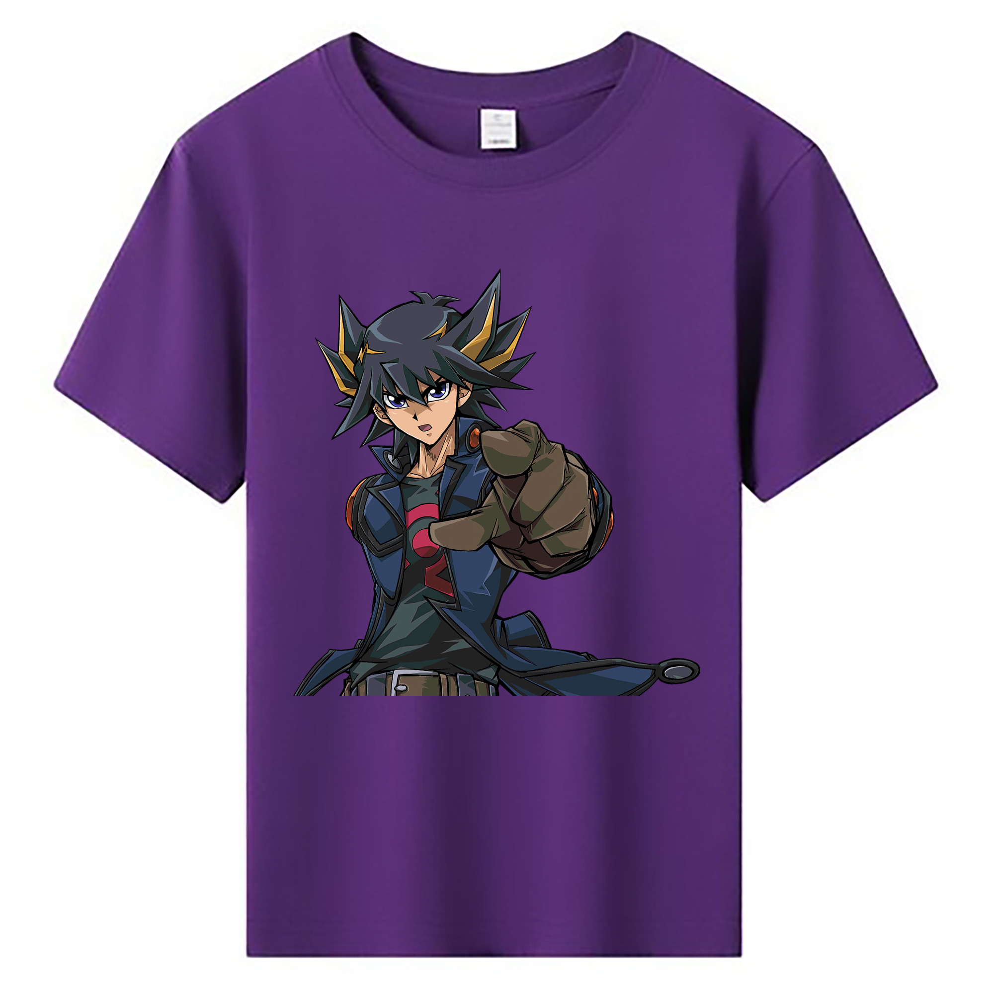 （画像用） 遊☆戯☆王 Yu-Gi-Oh! 綿100％キッズTシャツ（フロントプリント）