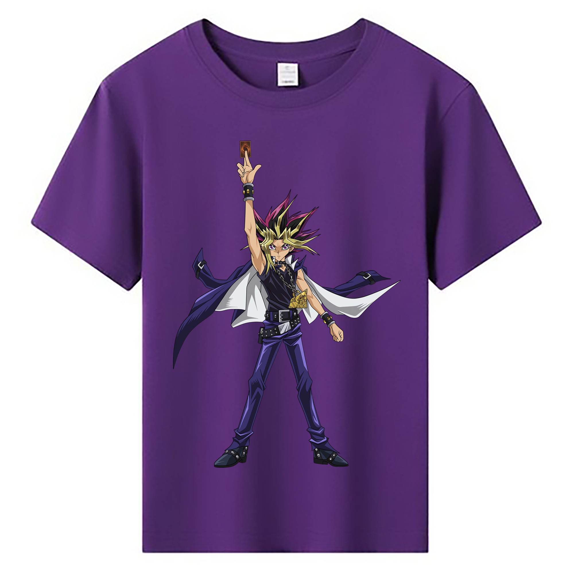 （画像用） 遊☆戯☆王 Yu-Gi-Oh! 綿100％キッズTシャツ（フロントプリント）