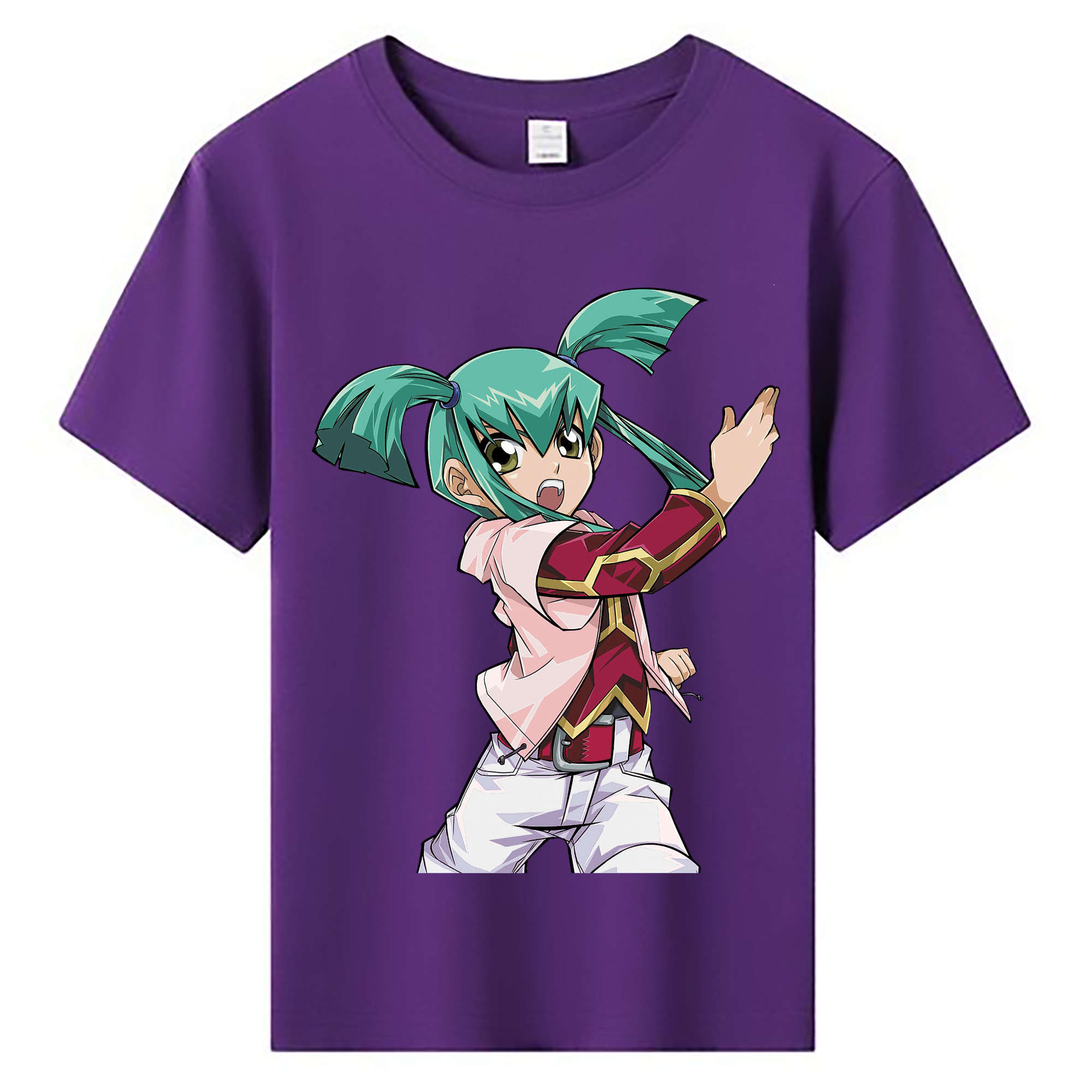 （画像用） 遊☆戯☆王 Yu-Gi-Oh! 綿100％キッズTシャツ（フロントプリント）