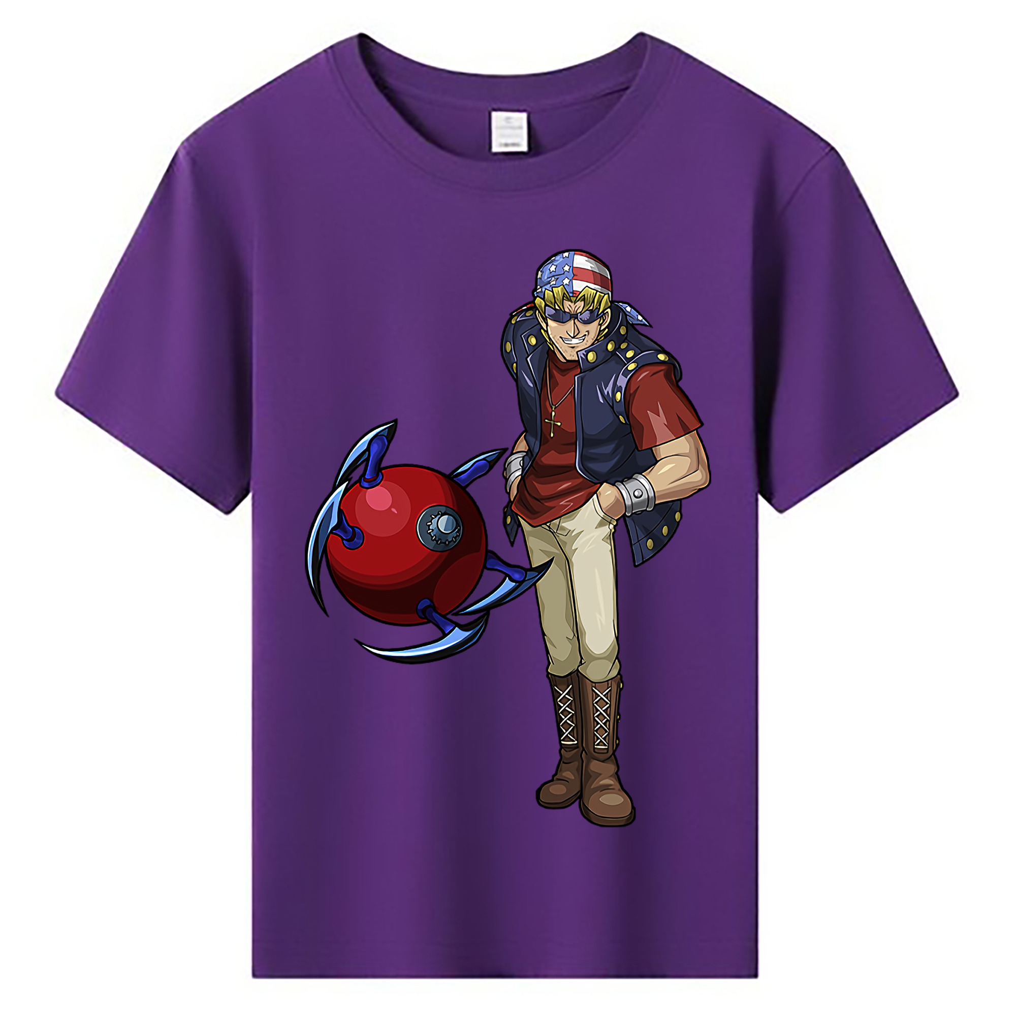 （画像用） 遊☆戯☆王 Yu-Gi-Oh! 綿100％キッズTシャツ（フロントプリント）