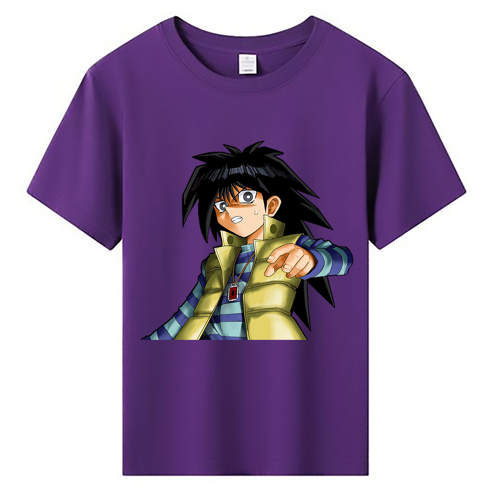 （画像用） 遊☆戯☆王 Yu-Gi-Oh! 綿100％キッズTシャツ（フロントプリント）