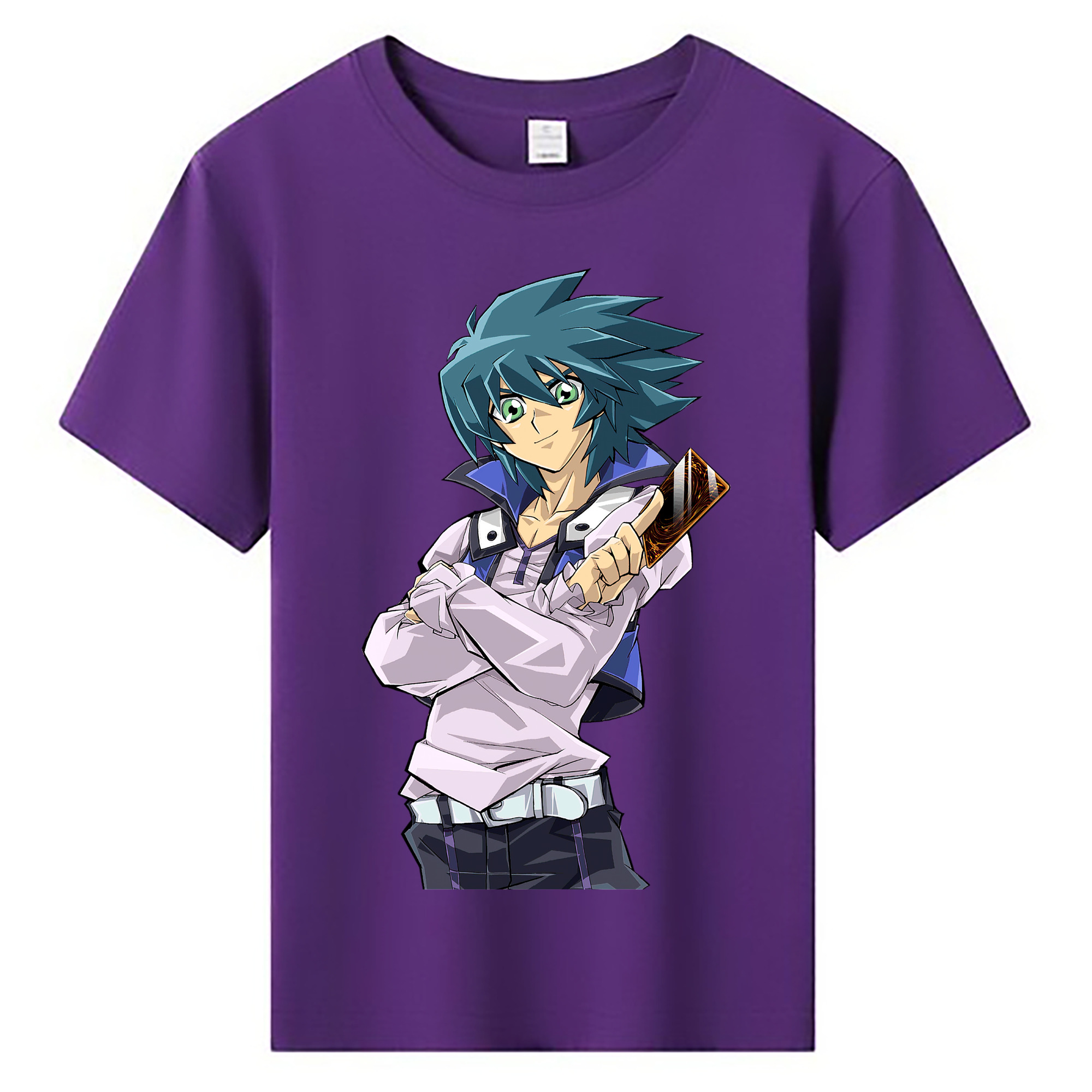 （画像用） 遊☆戯☆王 Yu-Gi-Oh! 綿100％キッズTシャツ（フロントプリント）