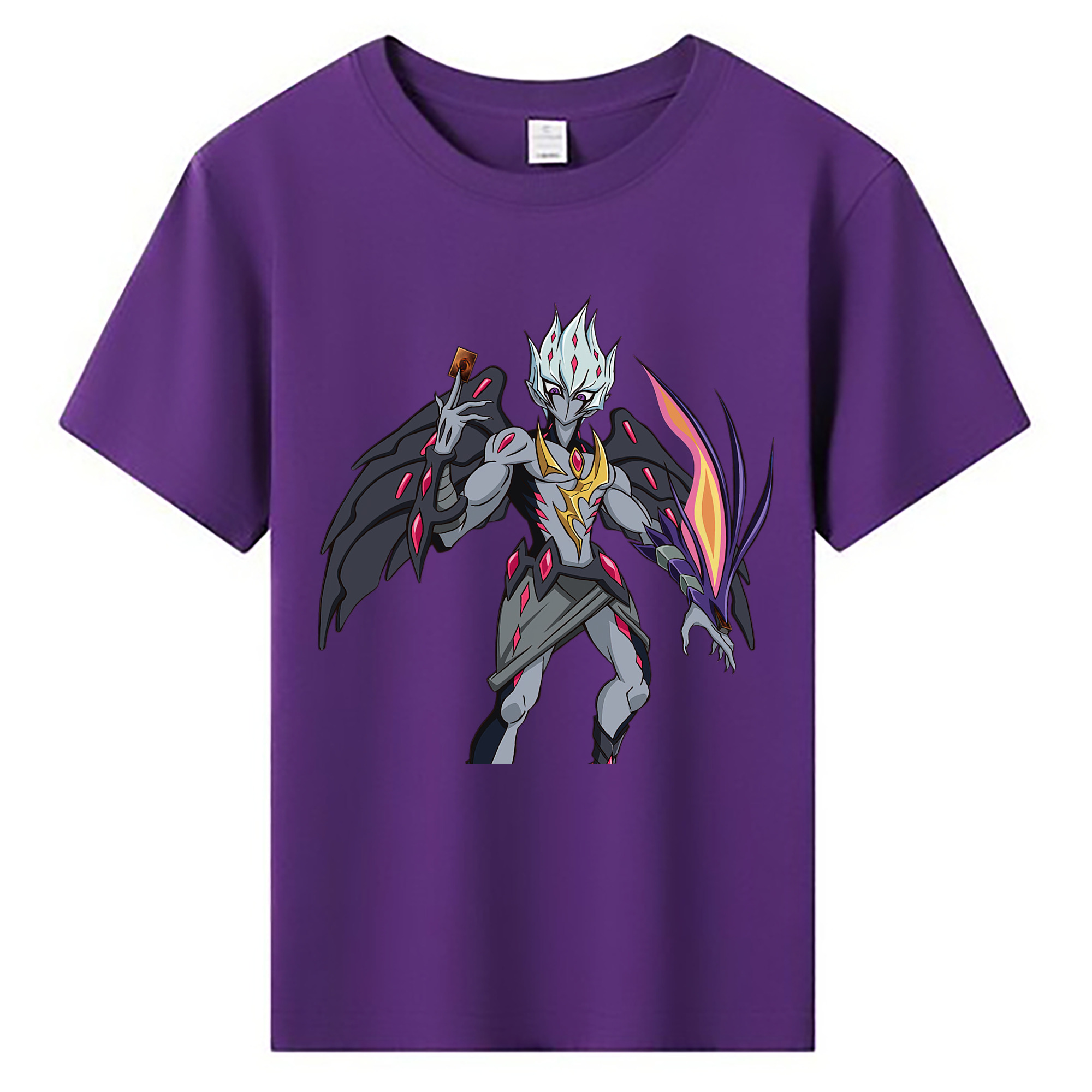 （画像用） 遊☆戯☆王 Yu-Gi-Oh! 綿100％キッズTシャツ（フロントプリント）