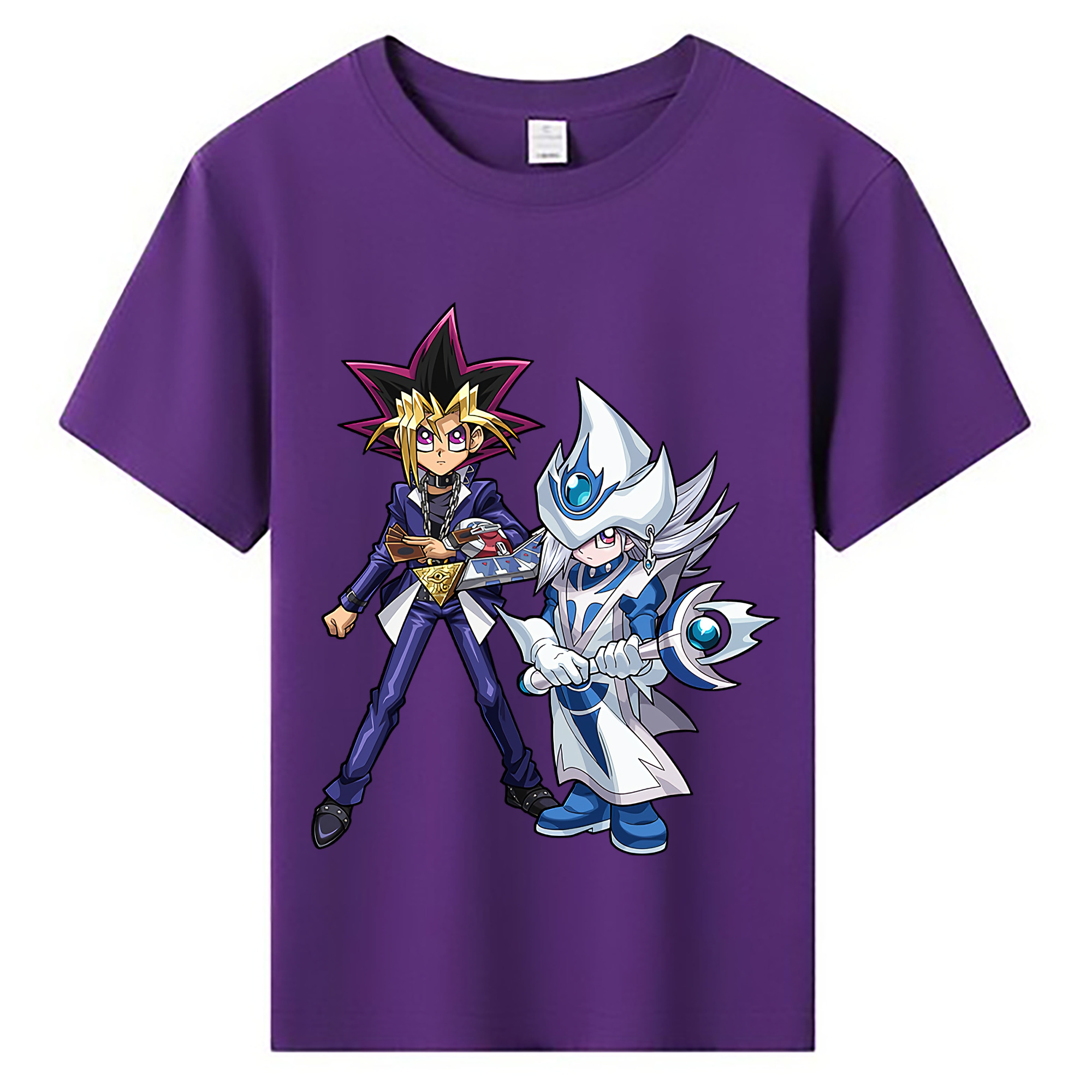 （画像用） 遊☆戯☆王 Yu-Gi-Oh! 綿100％キッズTシャツ（フロントプリント）
