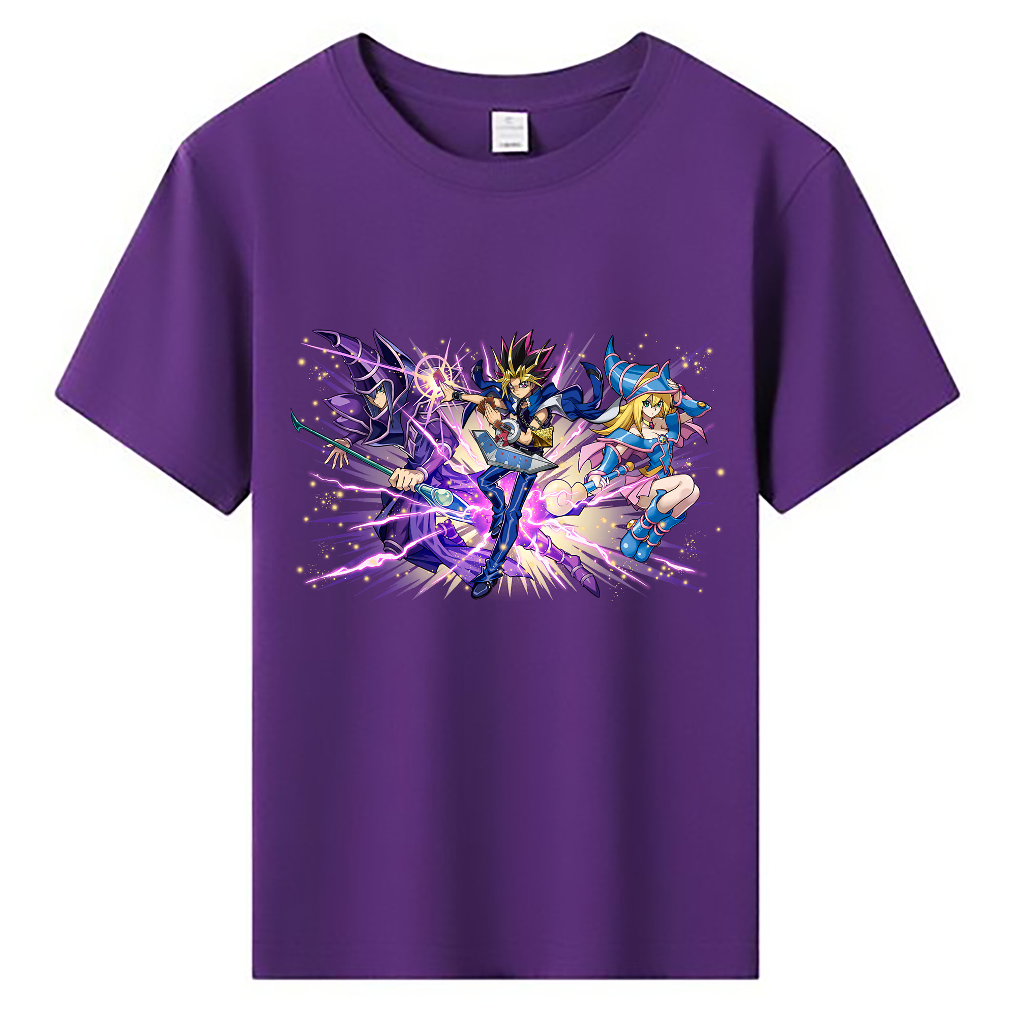 （画像用） 遊☆戯☆王 Yu-Gi-Oh! 綿100％キッズTシャツ（フロントプリント）