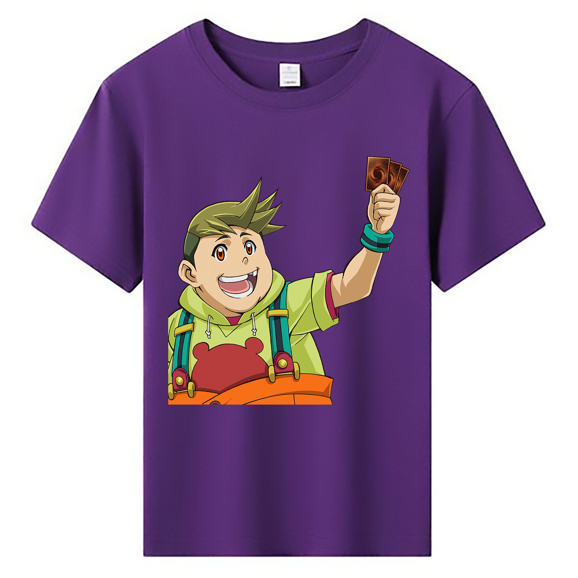 （画像用） 遊☆戯☆王 Yu-Gi-Oh! 綿100％キッズTシャツ（フロントプリント）