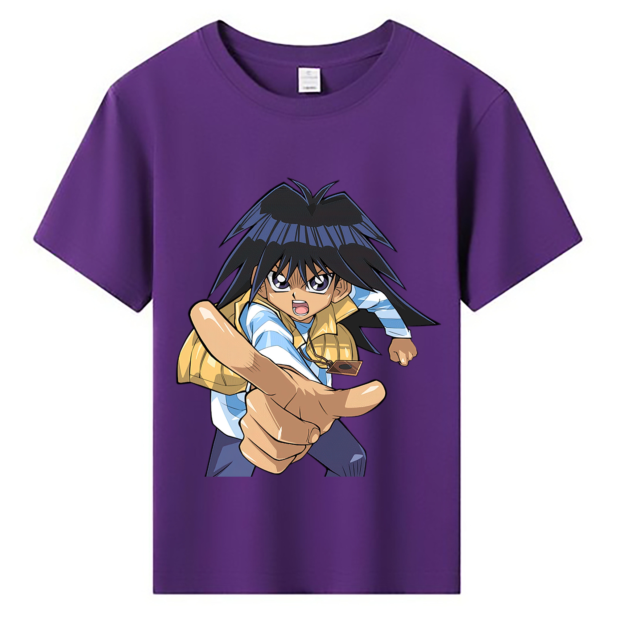 （画像用） 遊☆戯☆王 Yu-Gi-Oh! 綿100％キッズTシャツ（フロントプリント）