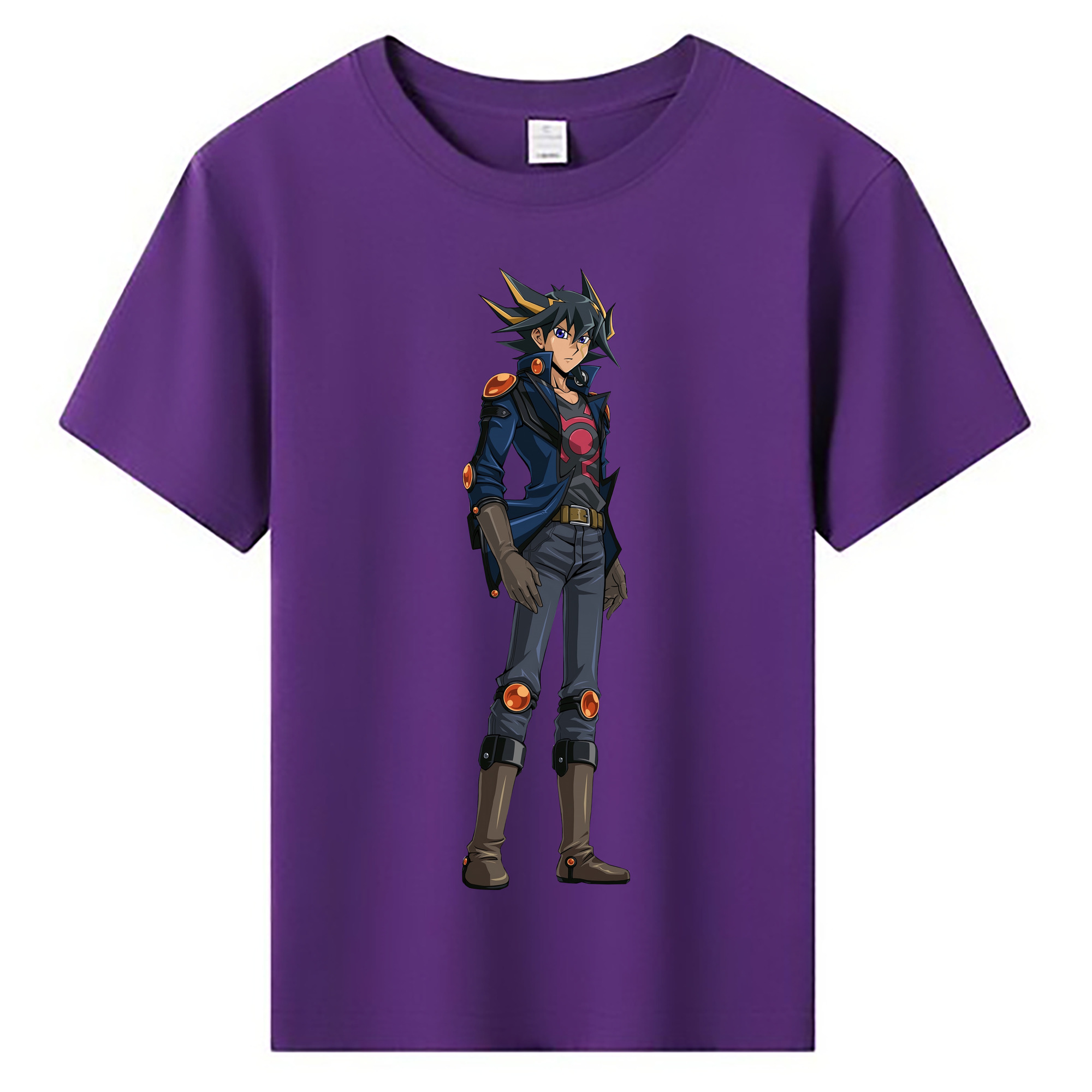（画像用） 遊☆戯☆王 Yu-Gi-Oh! 綿100％キッズTシャツ（フロントプリント）