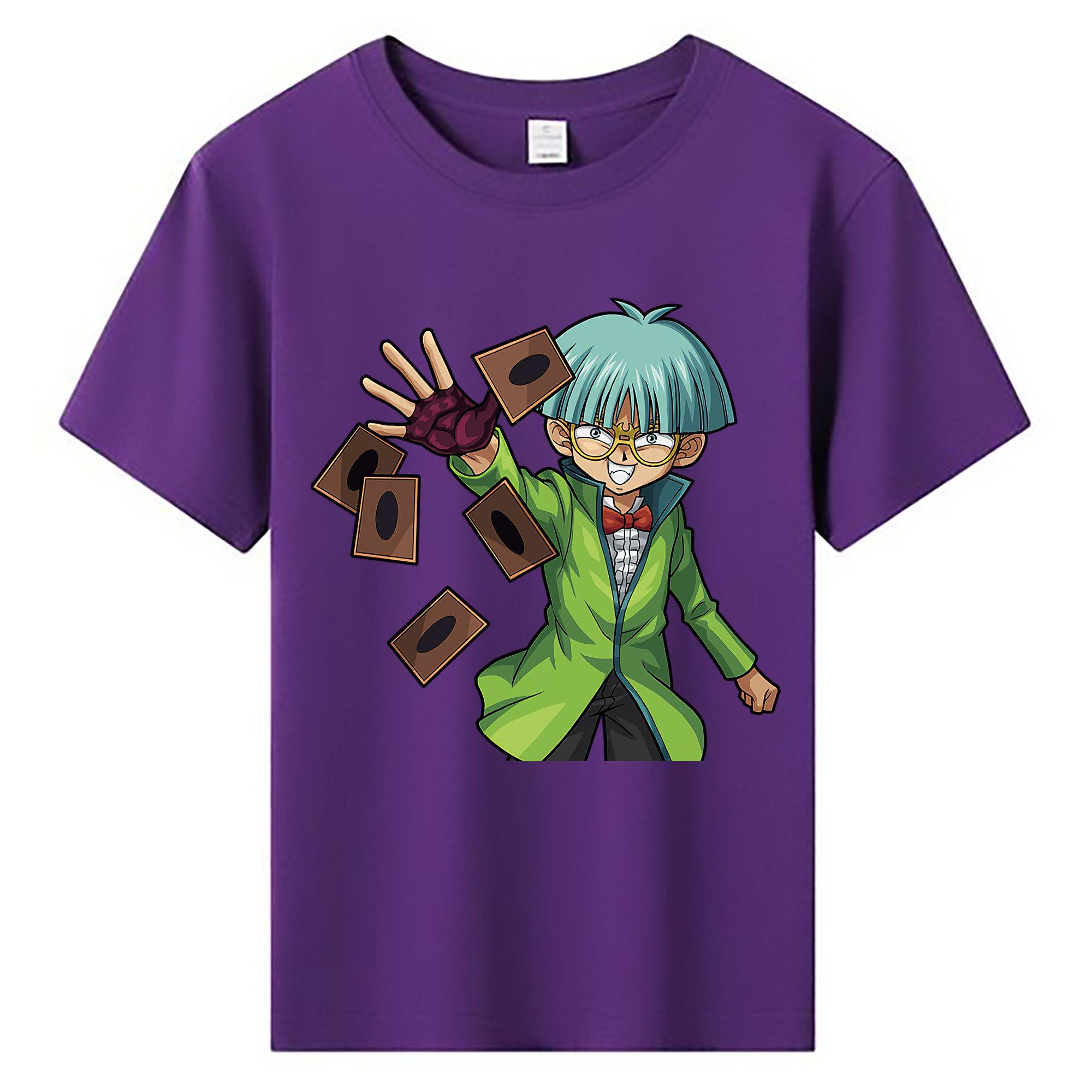 （画像用） 遊☆戯☆王 Yu-Gi-Oh! 綿100％キッズTシャツ（フロントプリント）