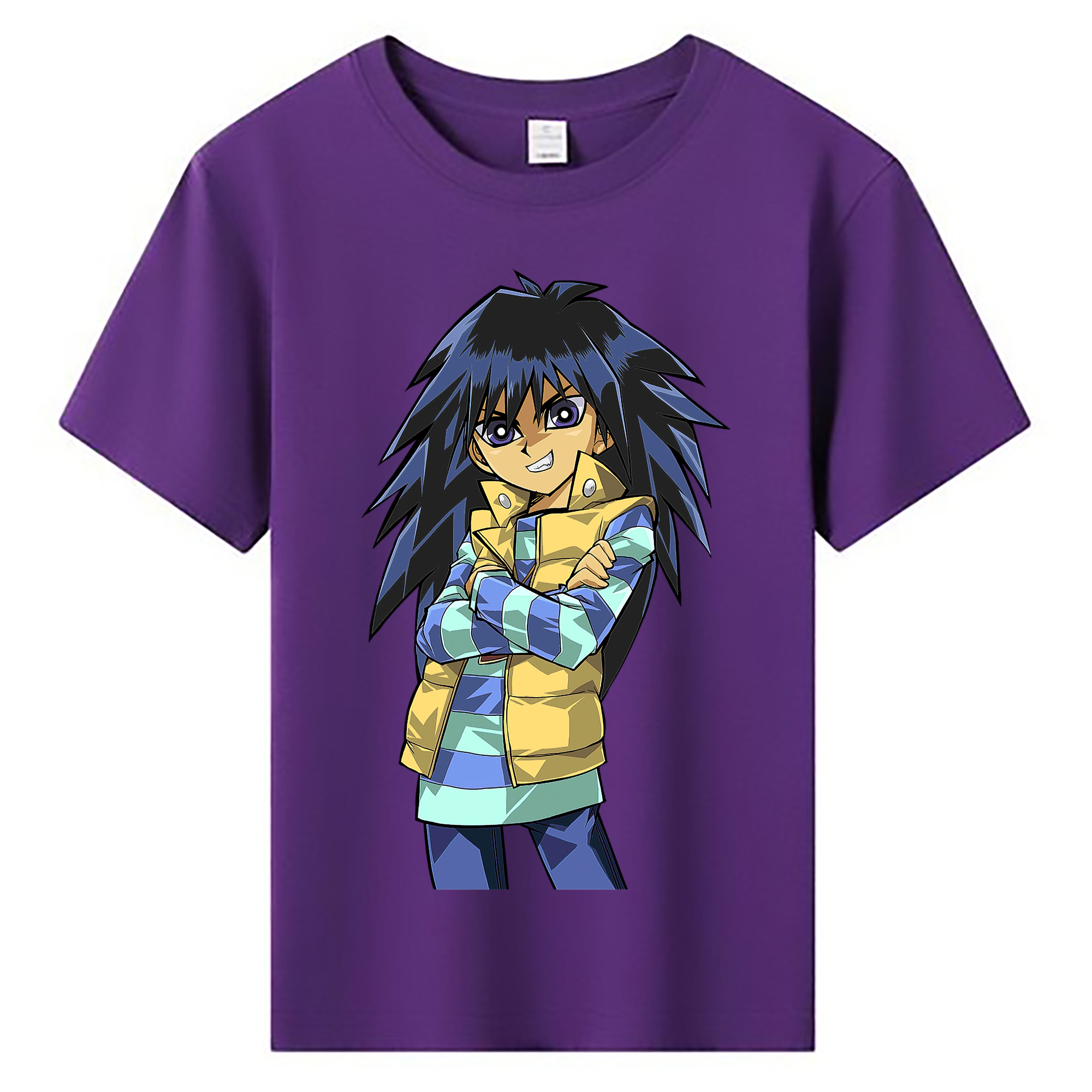 （画像用） 遊☆戯☆王 Yu-Gi-Oh! 綿100％キッズTシャツ（フロントプリント）