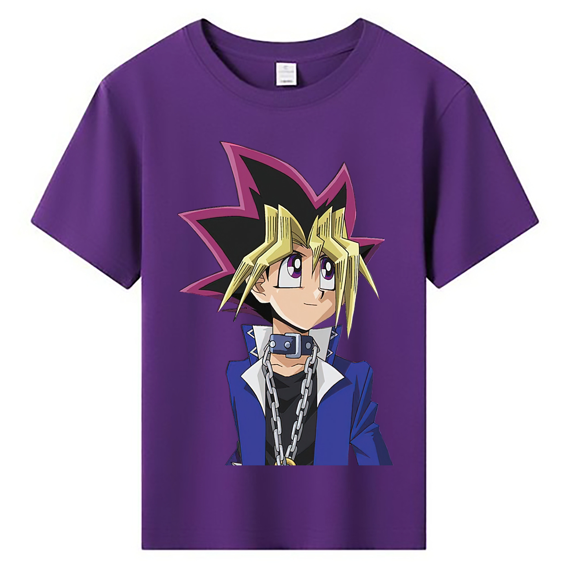 （画像用） 遊☆戯☆王 Yu-Gi-Oh! 綿100％キッズTシャツ（フロントプリント）