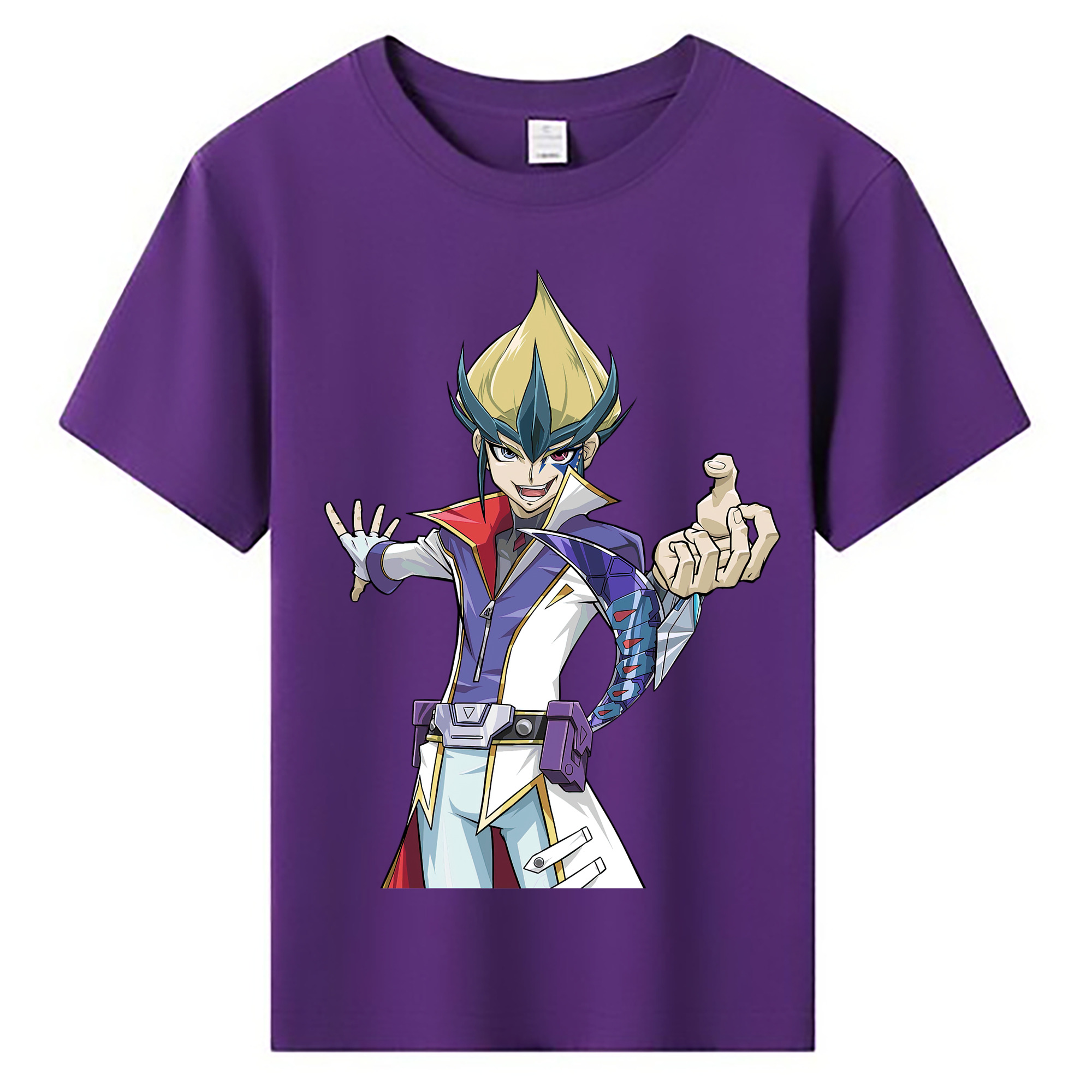 （画像用） 遊☆戯☆王 Yu-Gi-Oh! 綿100％キッズTシャツ（フロントプリント）