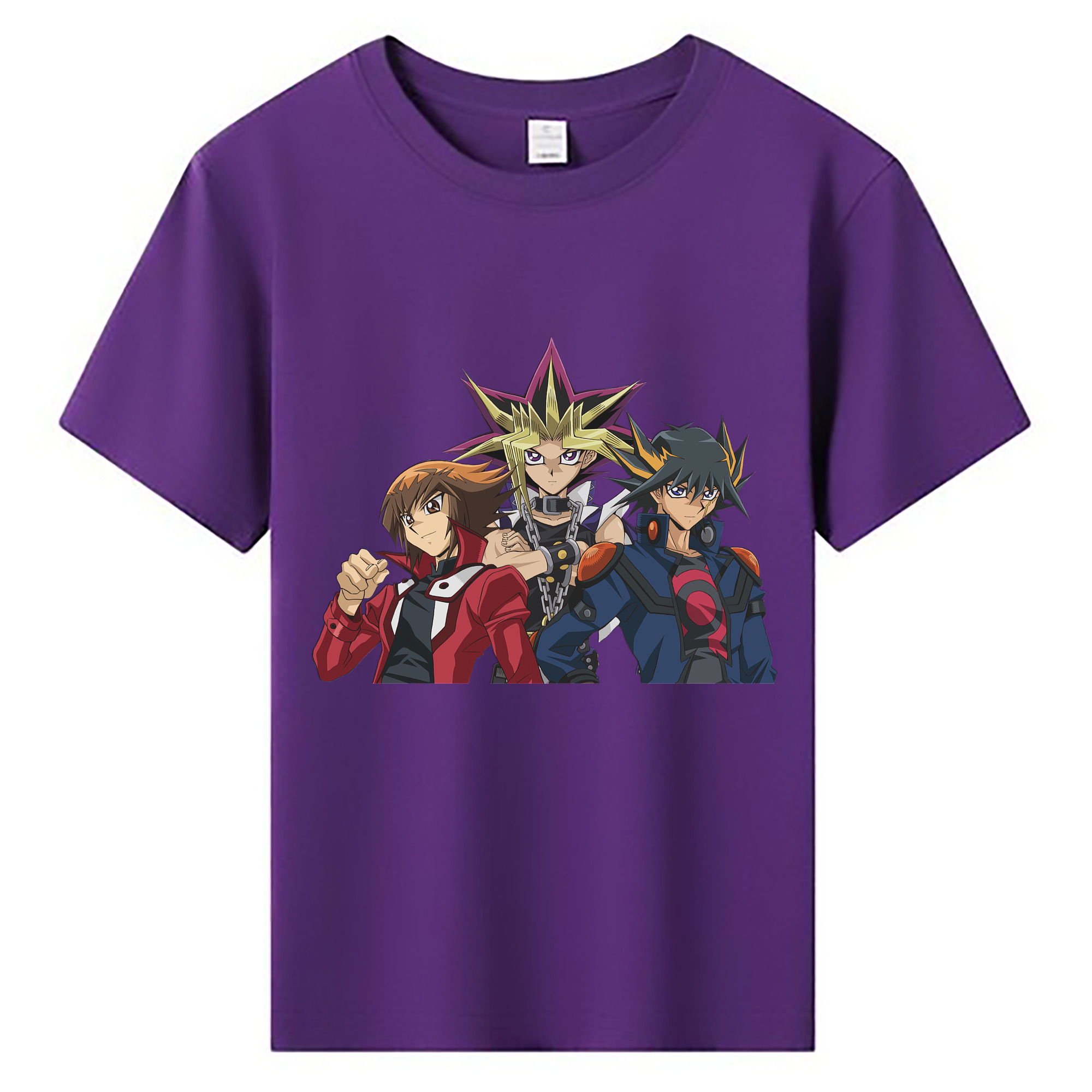 （画像用） 遊☆戯☆王 Yu-Gi-Oh! 綿100％キッズTシャツ（フロントプリント）