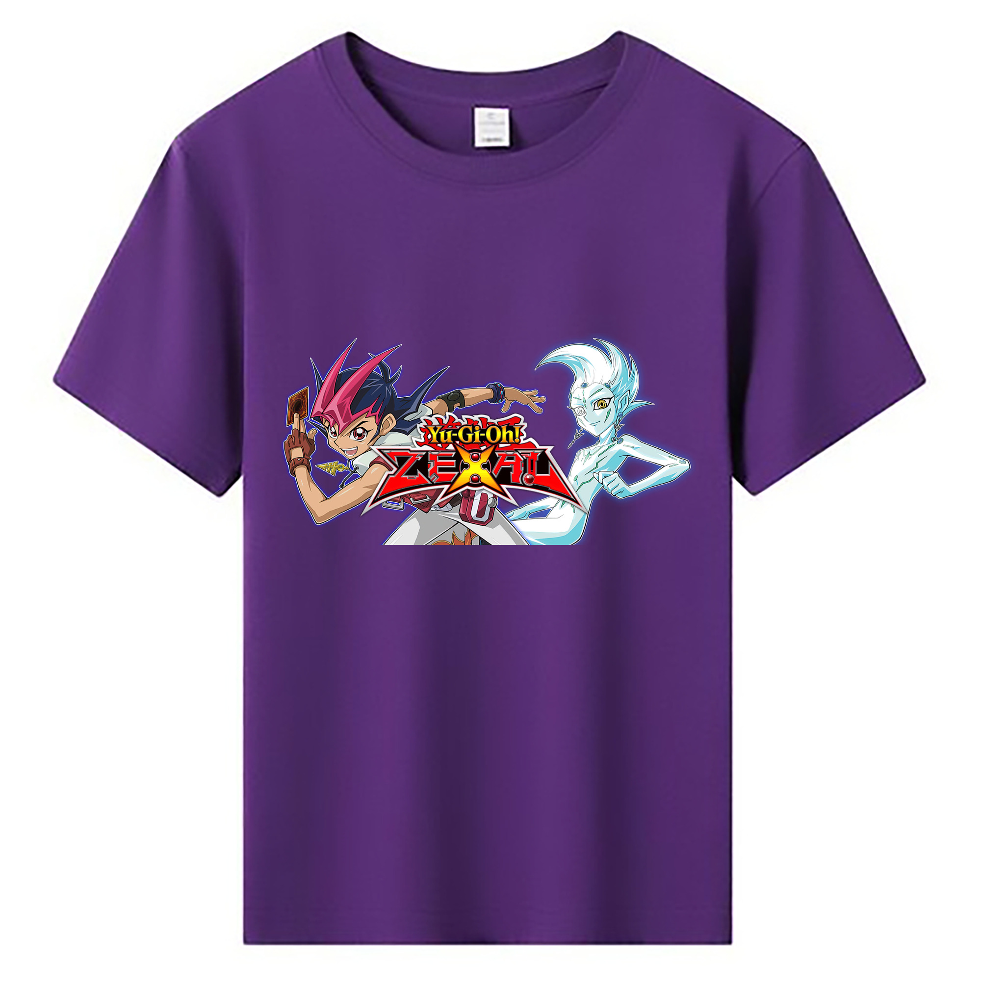 （画像用） 遊☆戯☆王 Yu-Gi-Oh! 綿100％キッズTシャツ（フロントプリント）