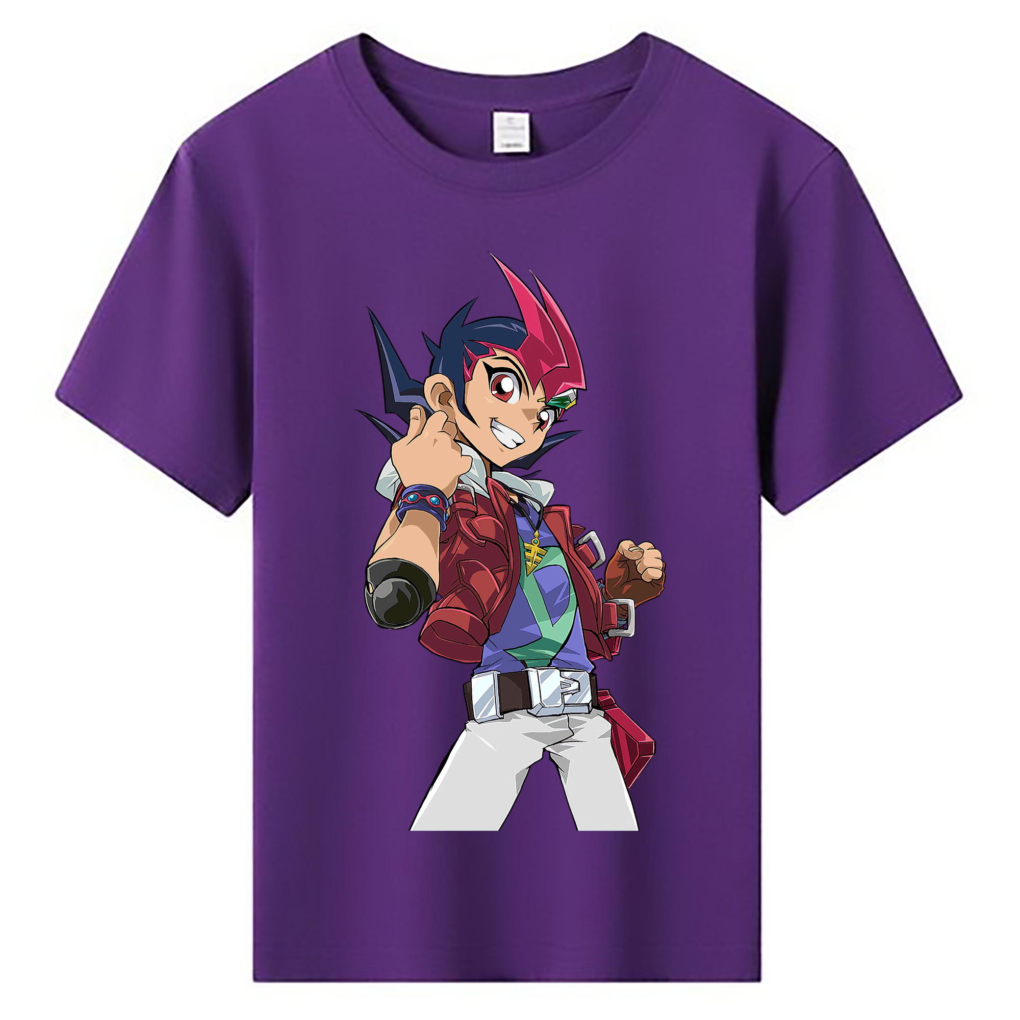 （画像用） 遊☆戯☆王 Yu-Gi-Oh! 綿100％キッズTシャツ（フロントプリント）