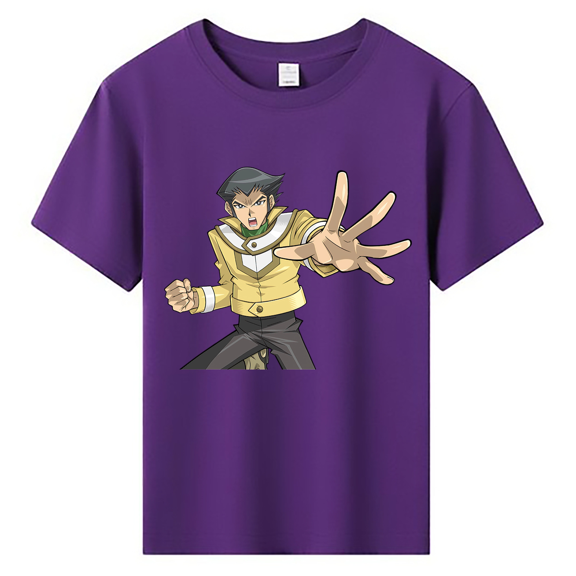 （画像用） 遊☆戯☆王 Yu-Gi-Oh! 綿100％キッズTシャツ（フロントプリント）