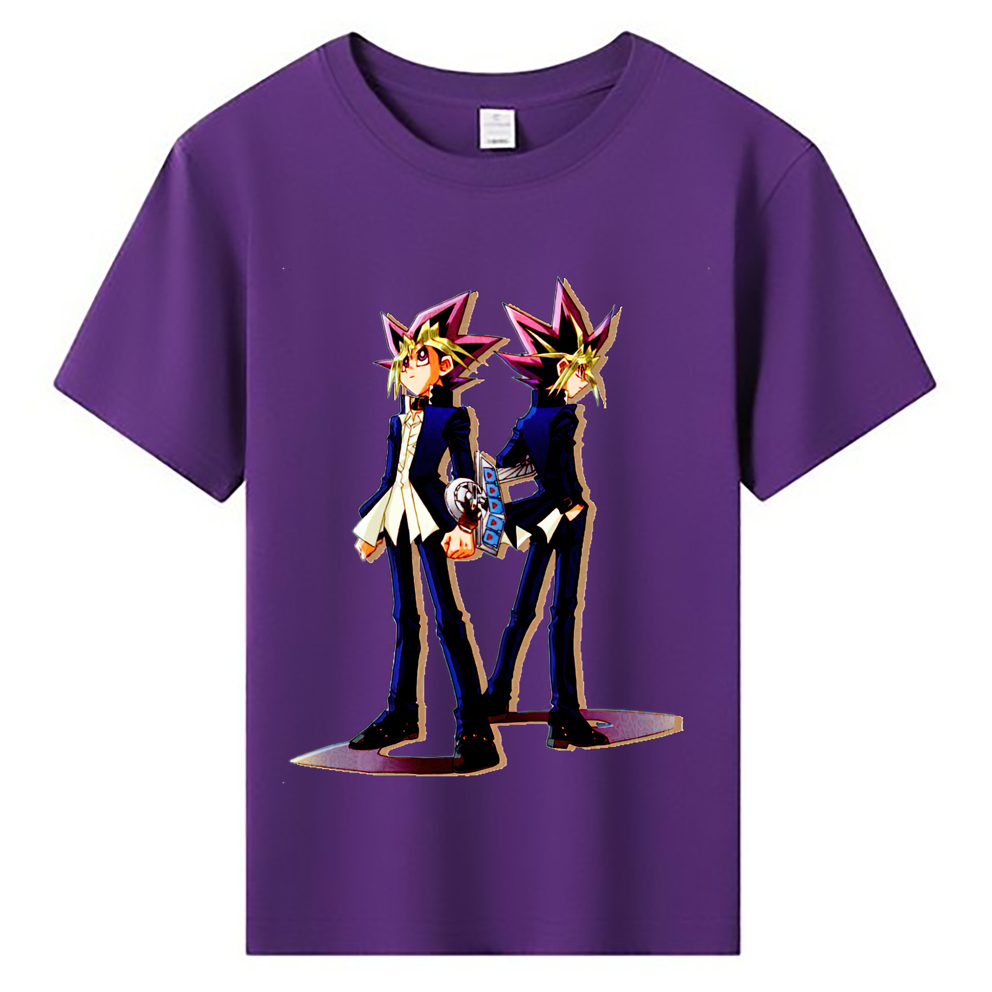 （画像用） 遊☆戯☆王 Yu-Gi-Oh! 綿100％キッズTシャツ（フロントプリント）
