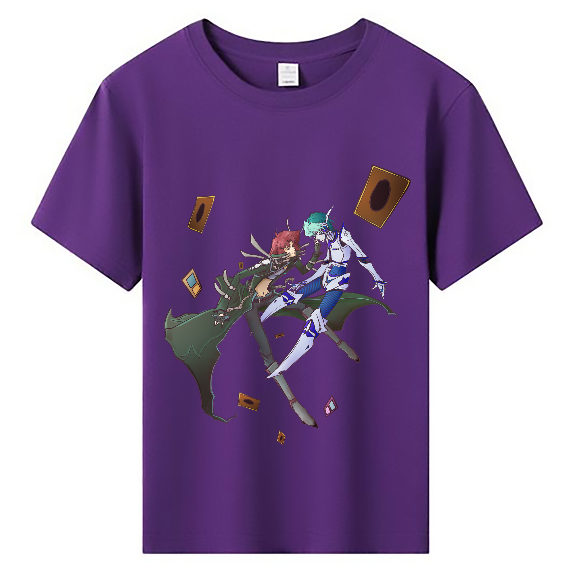 （画像用） 遊☆戯☆王 Yu-Gi-Oh! 綿100％キッズTシャツ（フロントプリント）