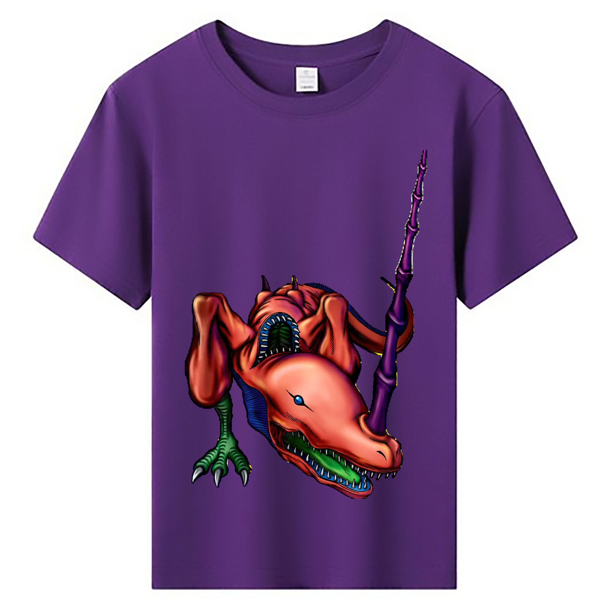 （画像用） 遊☆戯☆王 Yu-Gi-Oh! 綿100％キッズTシャツ（フロントプリント）