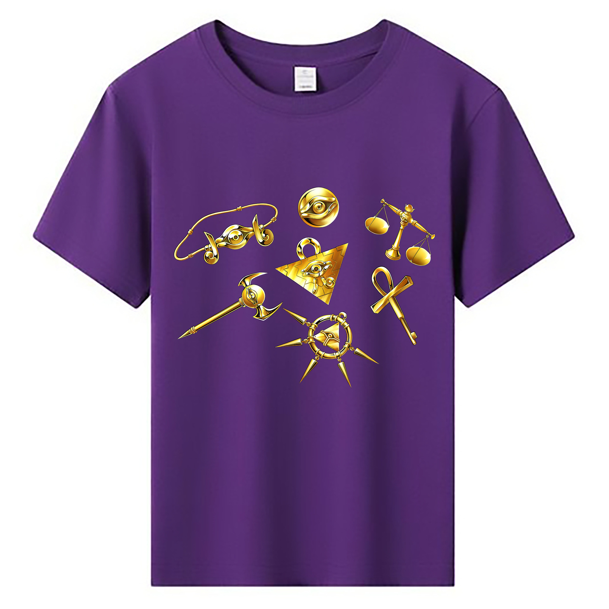 （画像用） 遊☆戯☆王 Yu-Gi-Oh! 綿100％キッズTシャツ（フロントプリント）